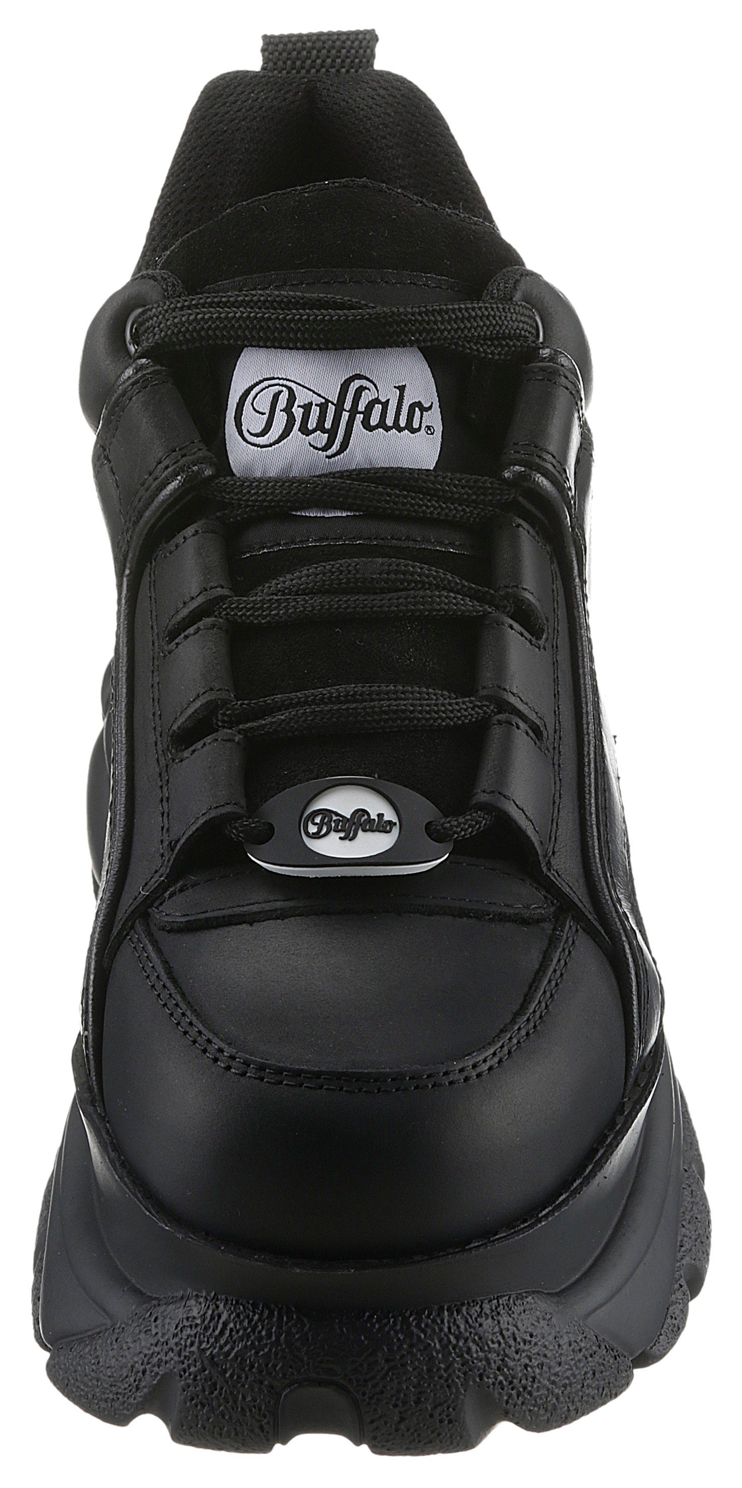 Buffalo Sneakers , vrijetijdsschoen, ugly-sneaker, veterschoen met memoryfoam binnenzool