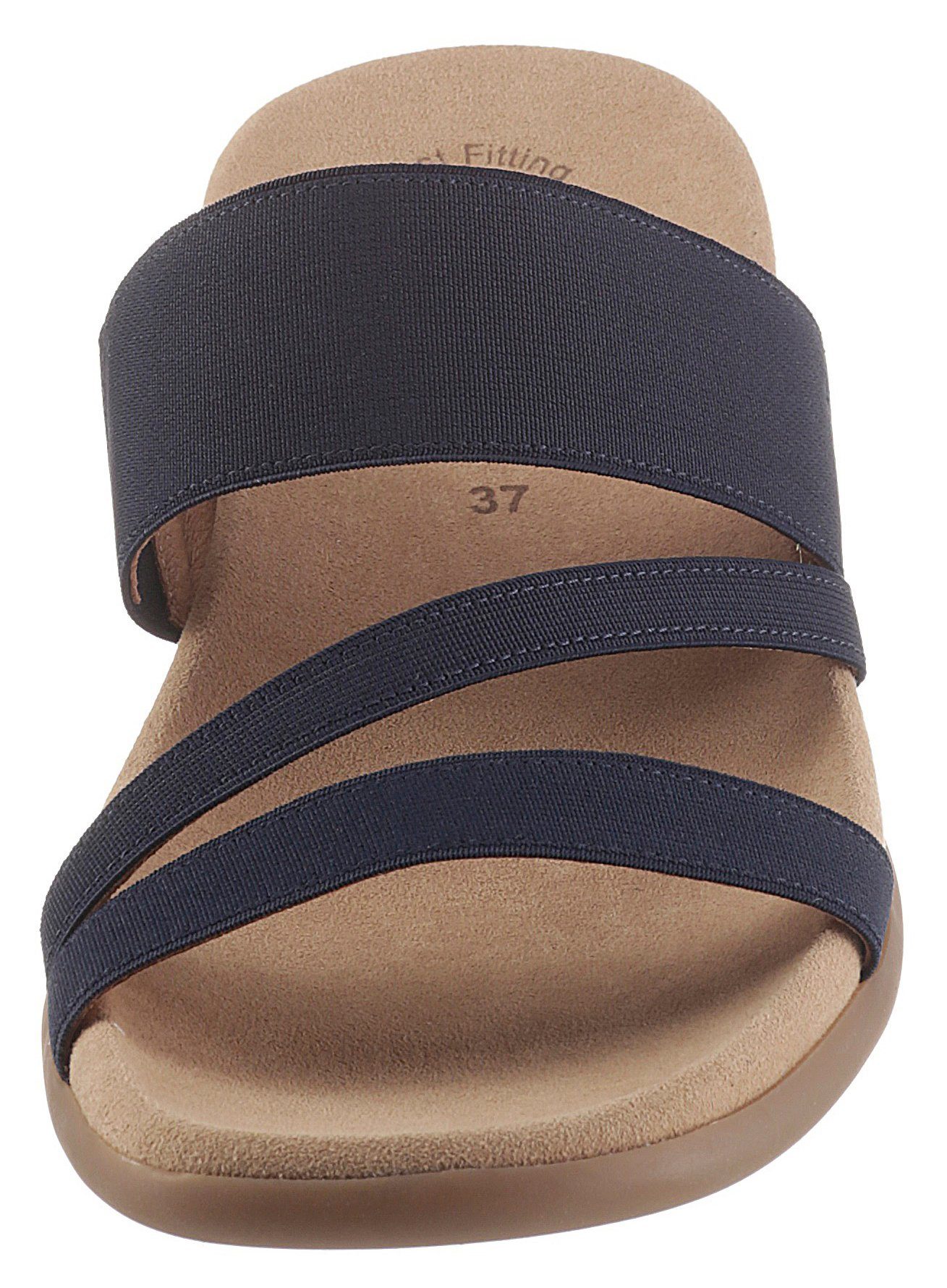 Gabor Slippers sleehak, zomerschoen, pantoffels met ademende leren voering