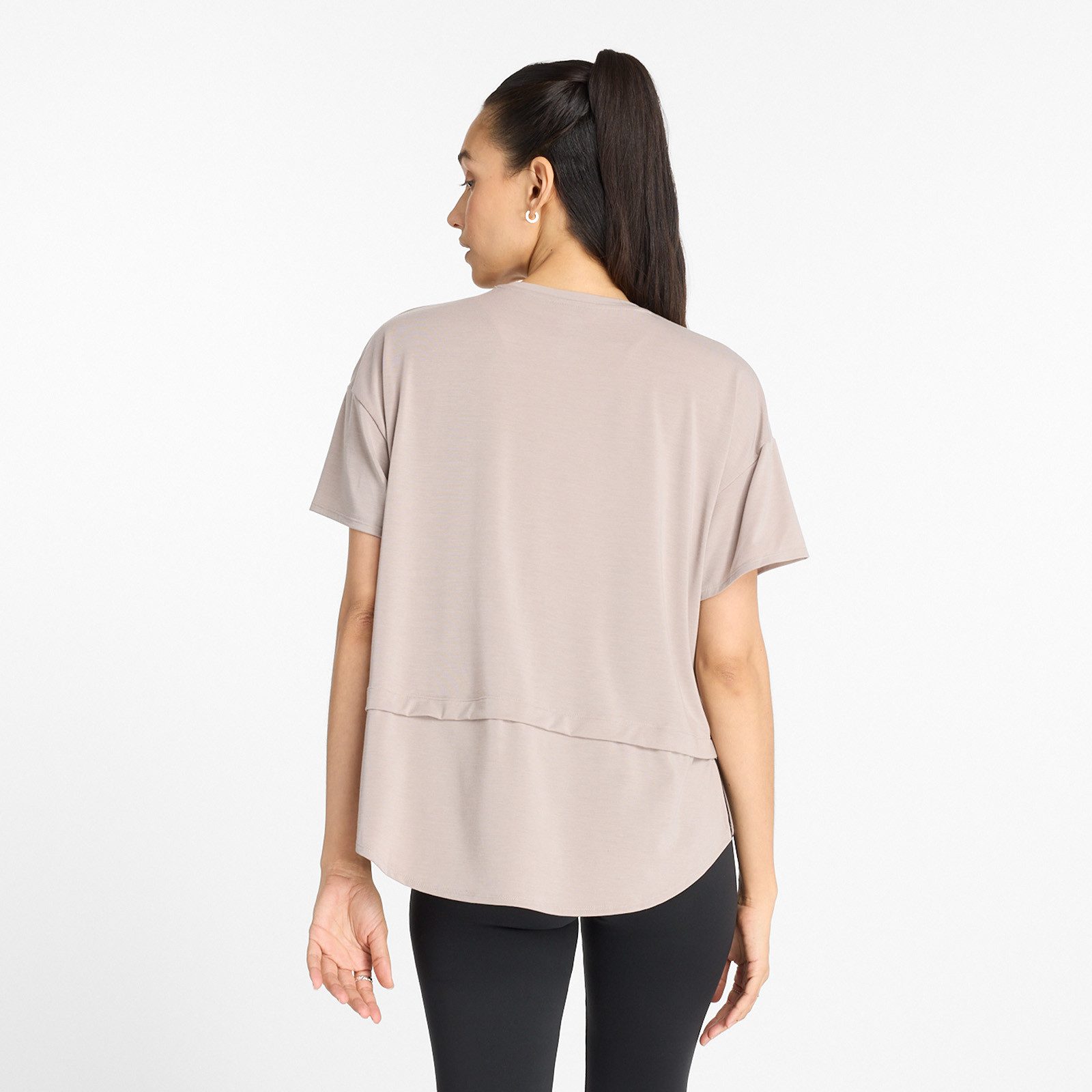 New Balance Runningshirt met merk