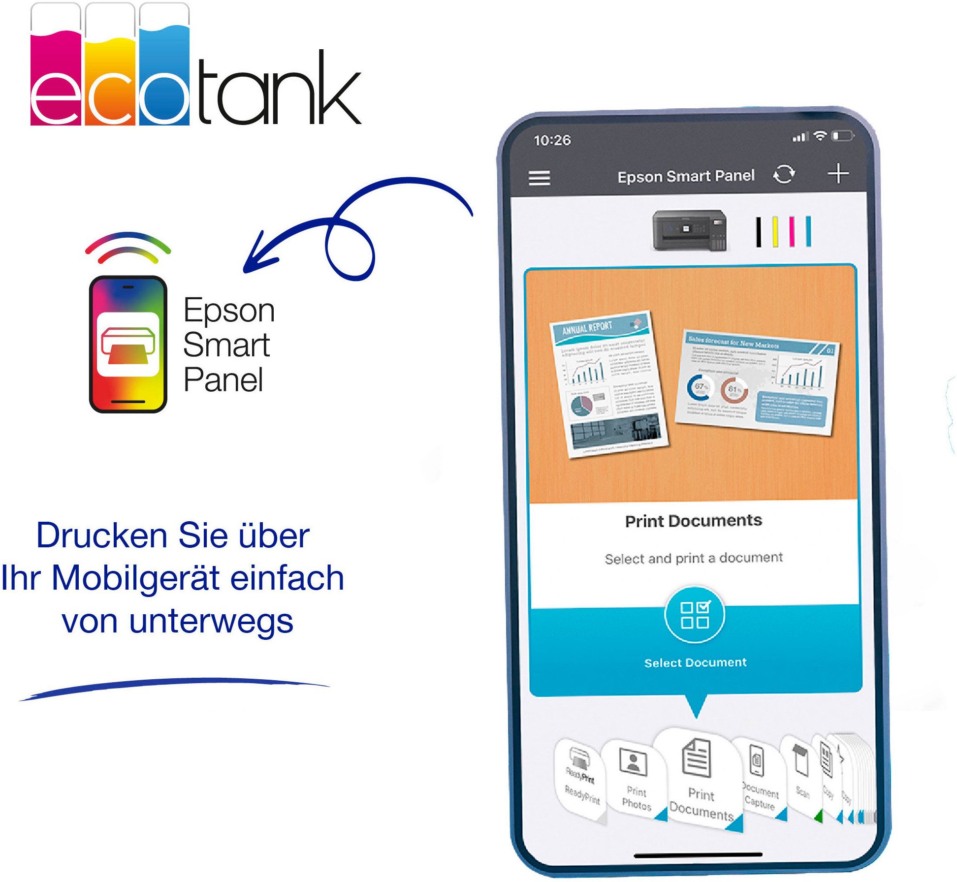 Epson Inkjetprinter EcoTank ET-2856
