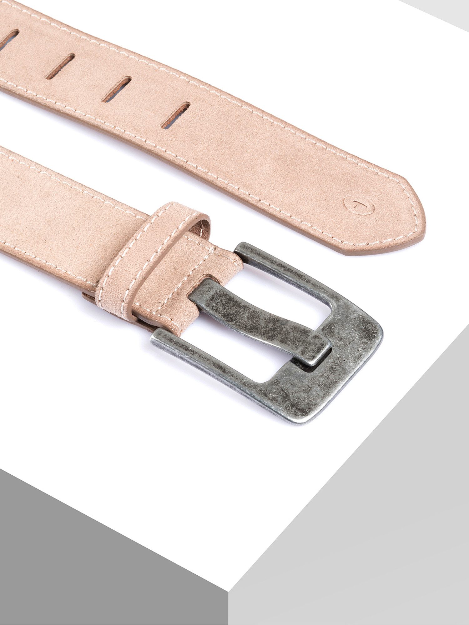 Tom Tailor Leren riem TTLUCY 4 cm brede damengordel, casual en jeanslook
