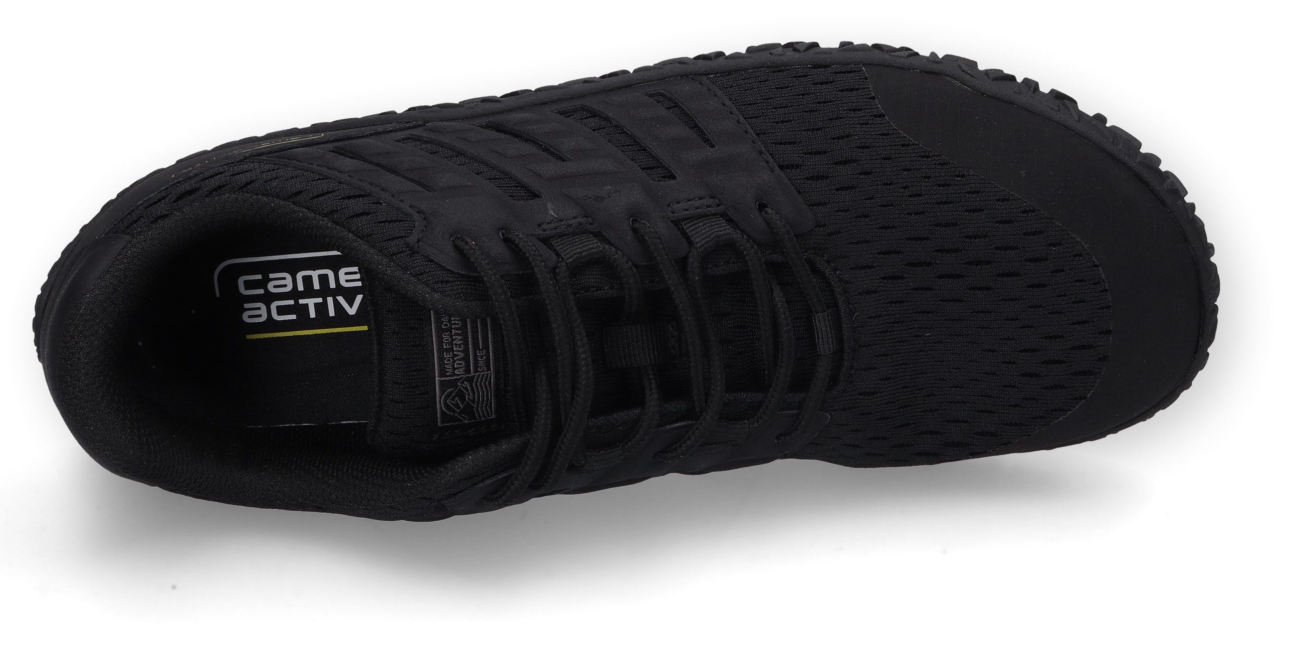 camel active Sneakers , barefoot schoen, veterschoen, vrijetijdsschoen in materiaalmix