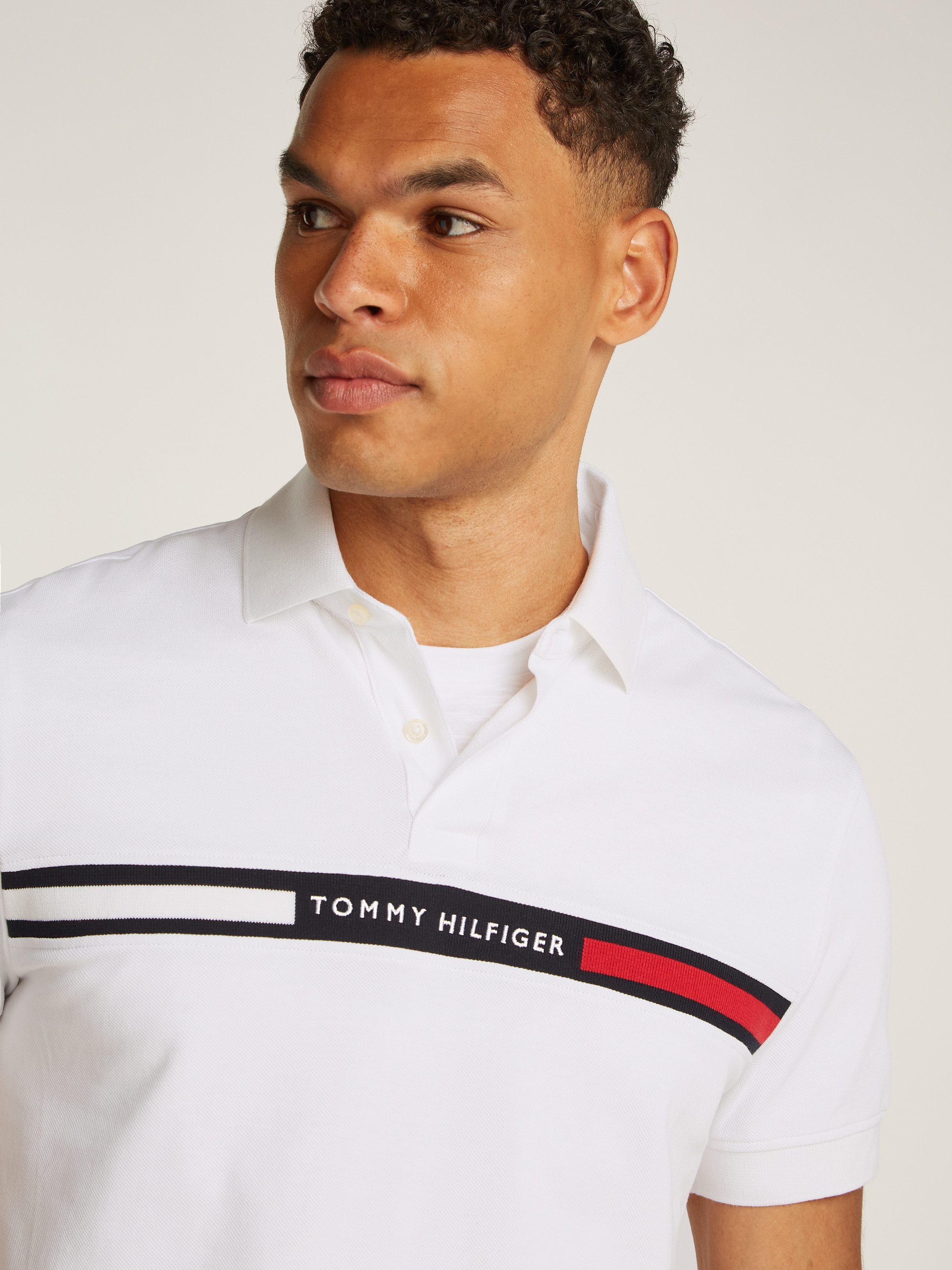 Tommy Hilfiger Poloshirt HILFIGER CHEST INSERT REG POLO
