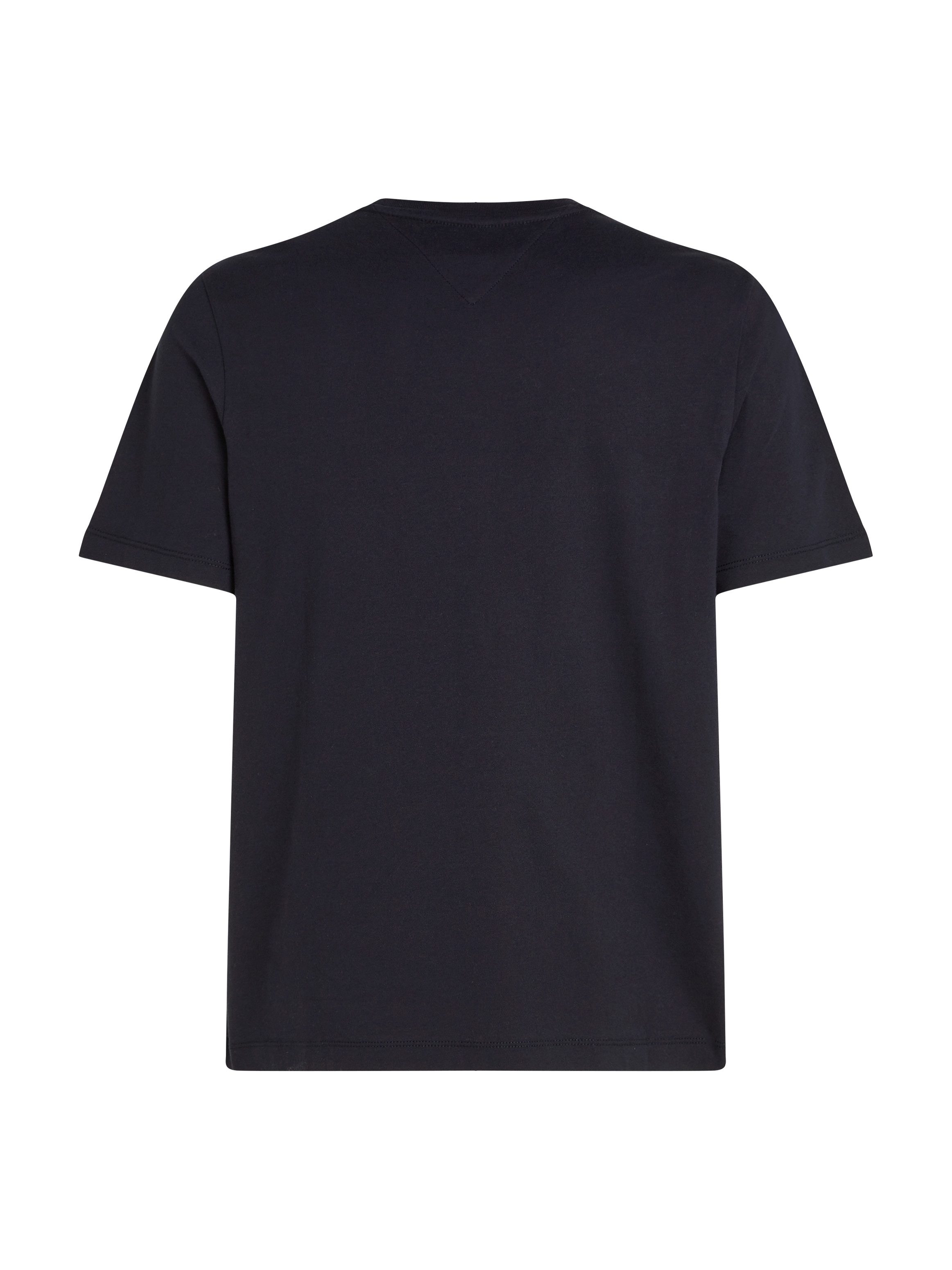 Tommy Hilfiger Shirt met ronde hals HILFIGER CHEST STRIPE TEE
