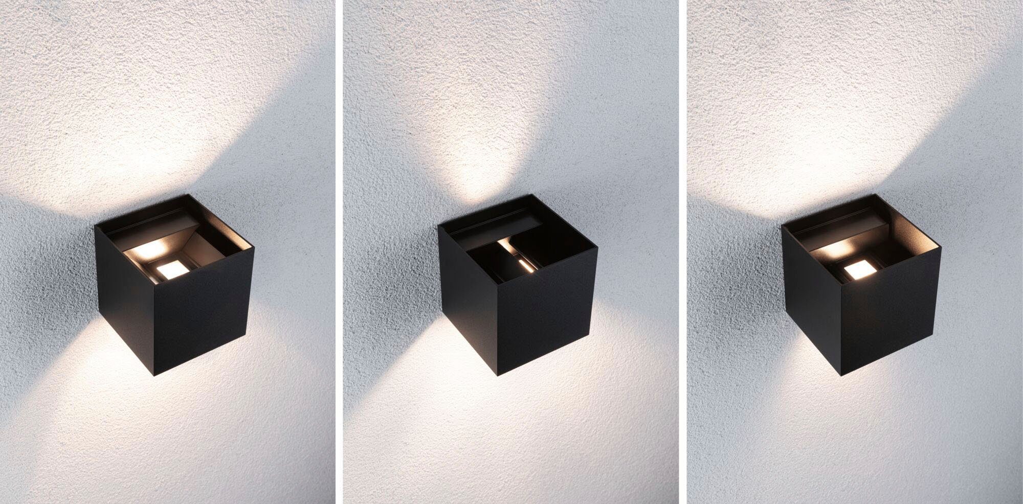 Paulmann Led-wandlamp voor buiten Buiten 230V Cybo RGBW Zigbee 2000-6500K Antraciet (1 stuk)