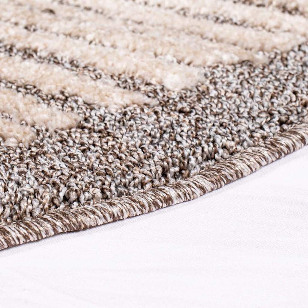 Carpet City Vloerkleed Art 2231 Korte pool, streepmotief, ideaal voor hal & entree
