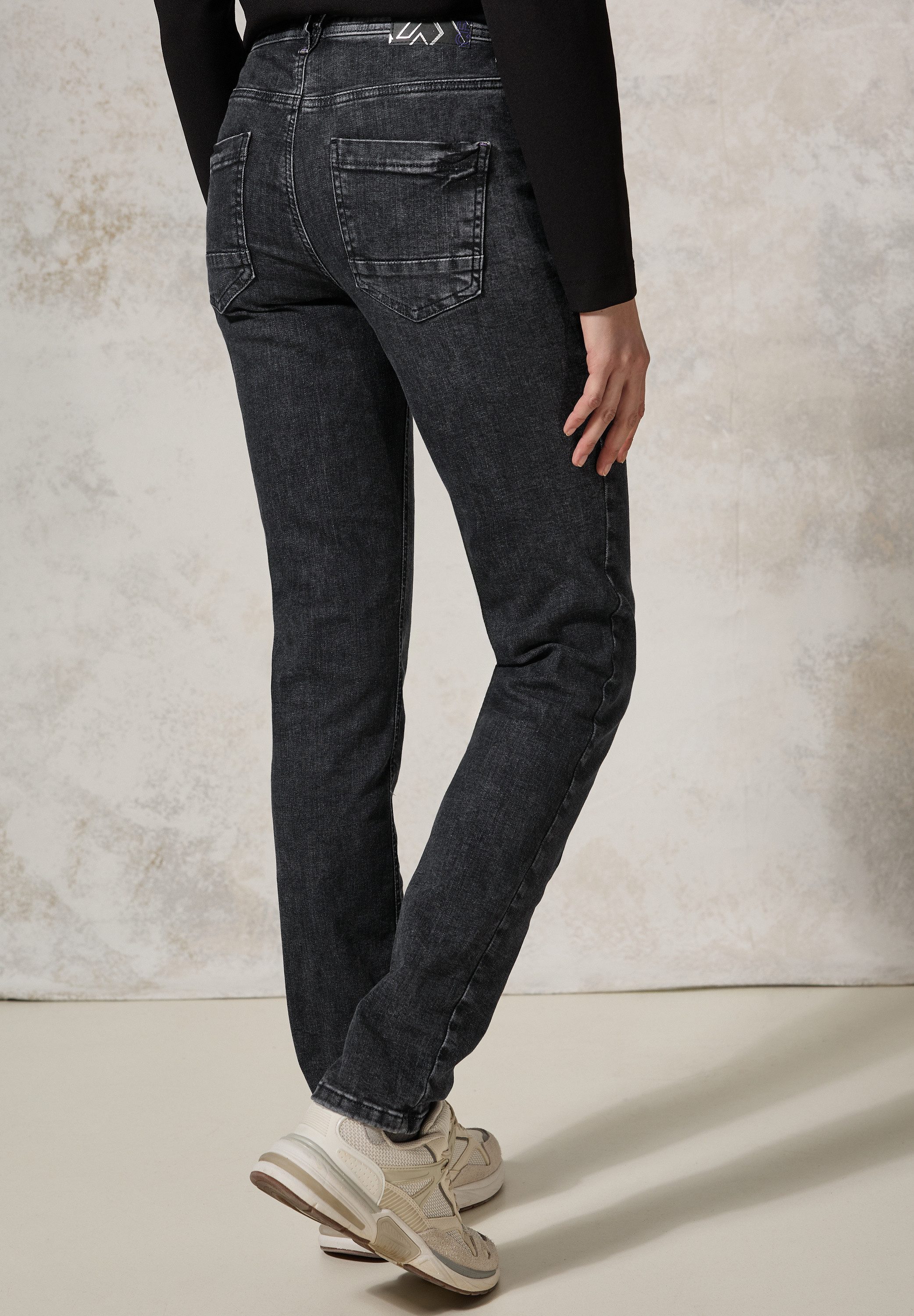 Cecil Slim fit jeans Scarlett in five-pocketsstijl