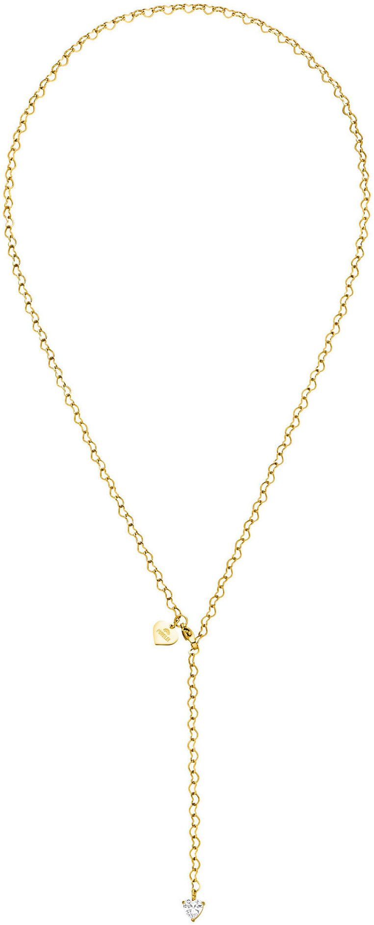 Purelei Ketting in Y-model Sieraad cadeau Endless Love hart glitter, 23031