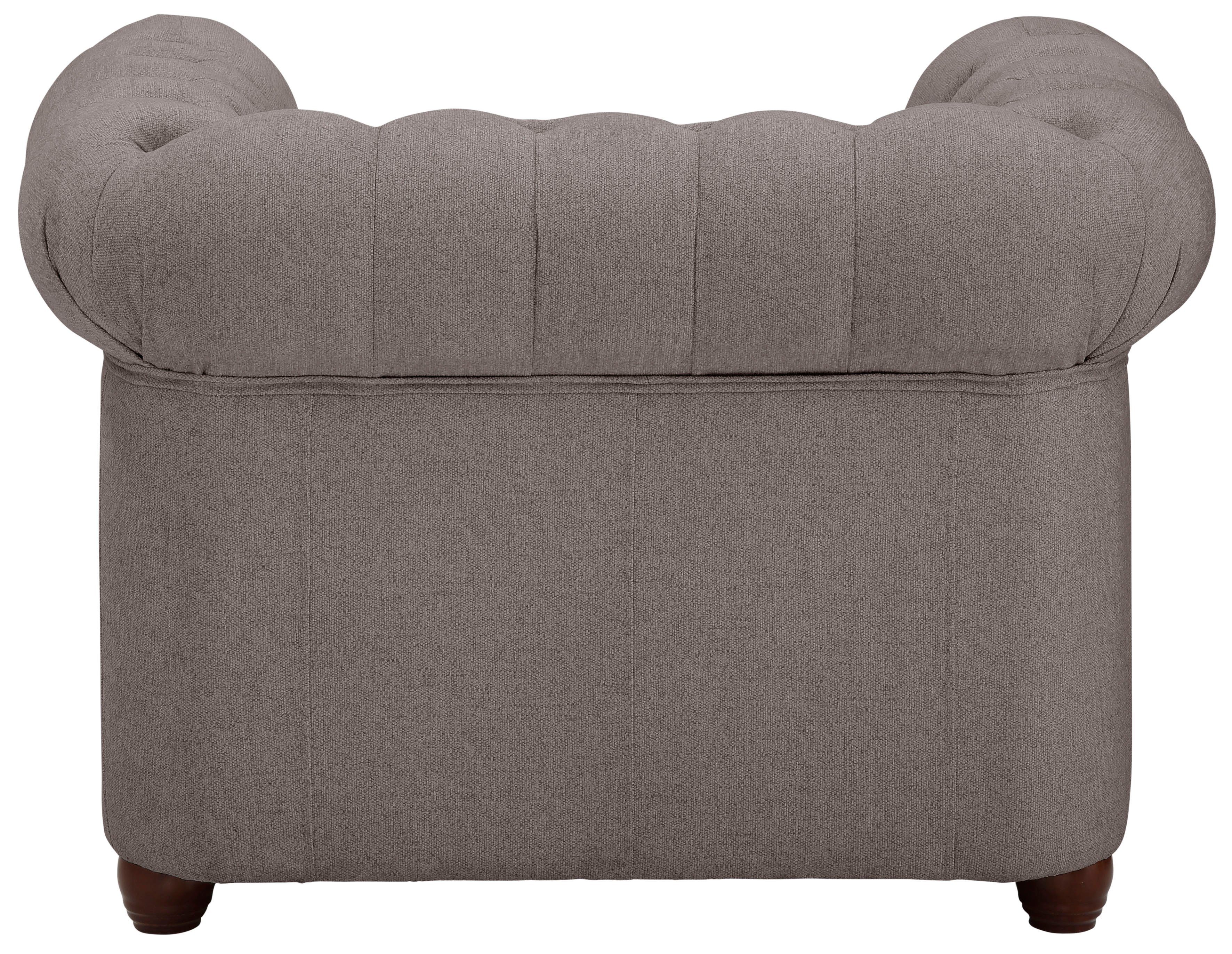 Home affaire Chesterfield-fauteuil New Castle fauteuil hoogwaardige capitonnage, bxdxh: 104x86x72 cm