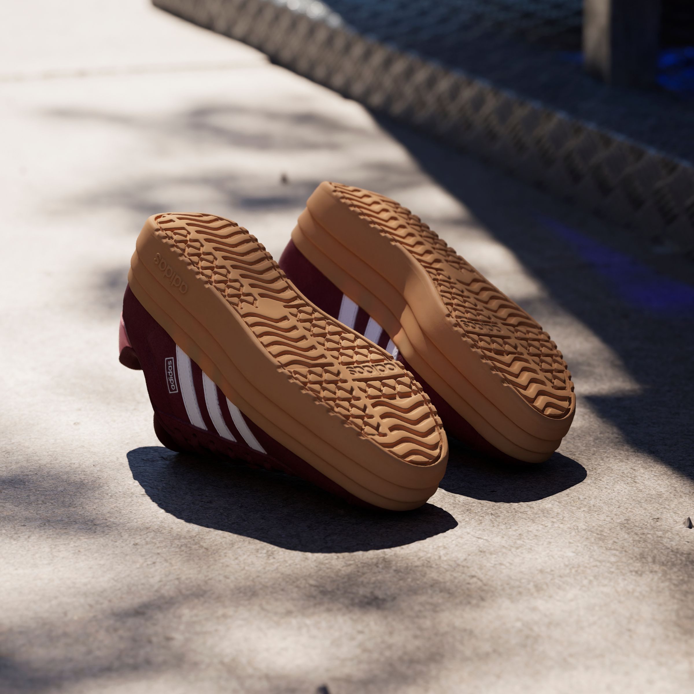 adidas Sportswear Plateausneakers Design in de voetsporen van de adidas Gazelle Bold