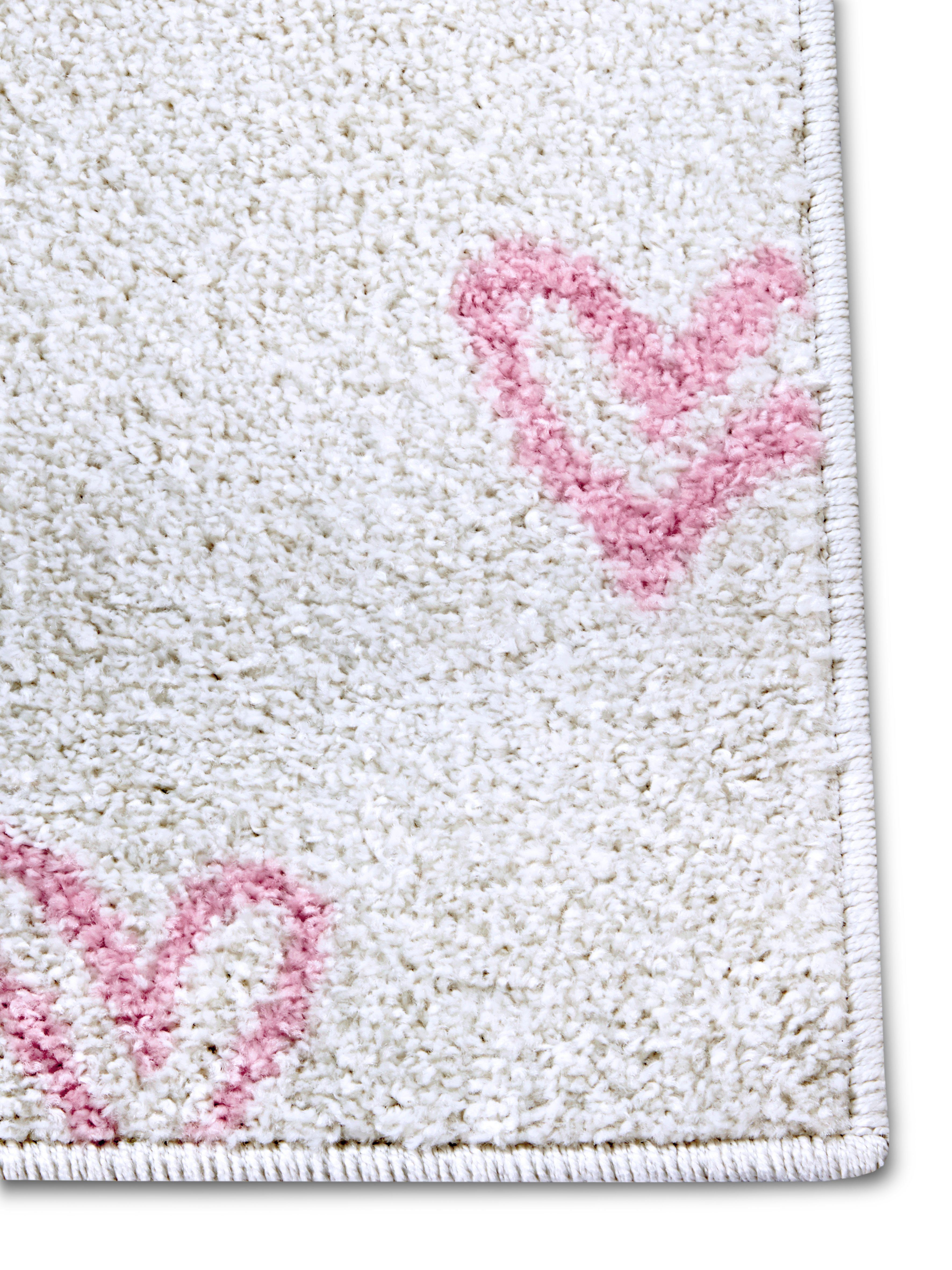 HANSE Home Kindervloerkleed Adventures Hearts Speeltapijt, stevig, kinderkamer, kortpolig, speelondergrond