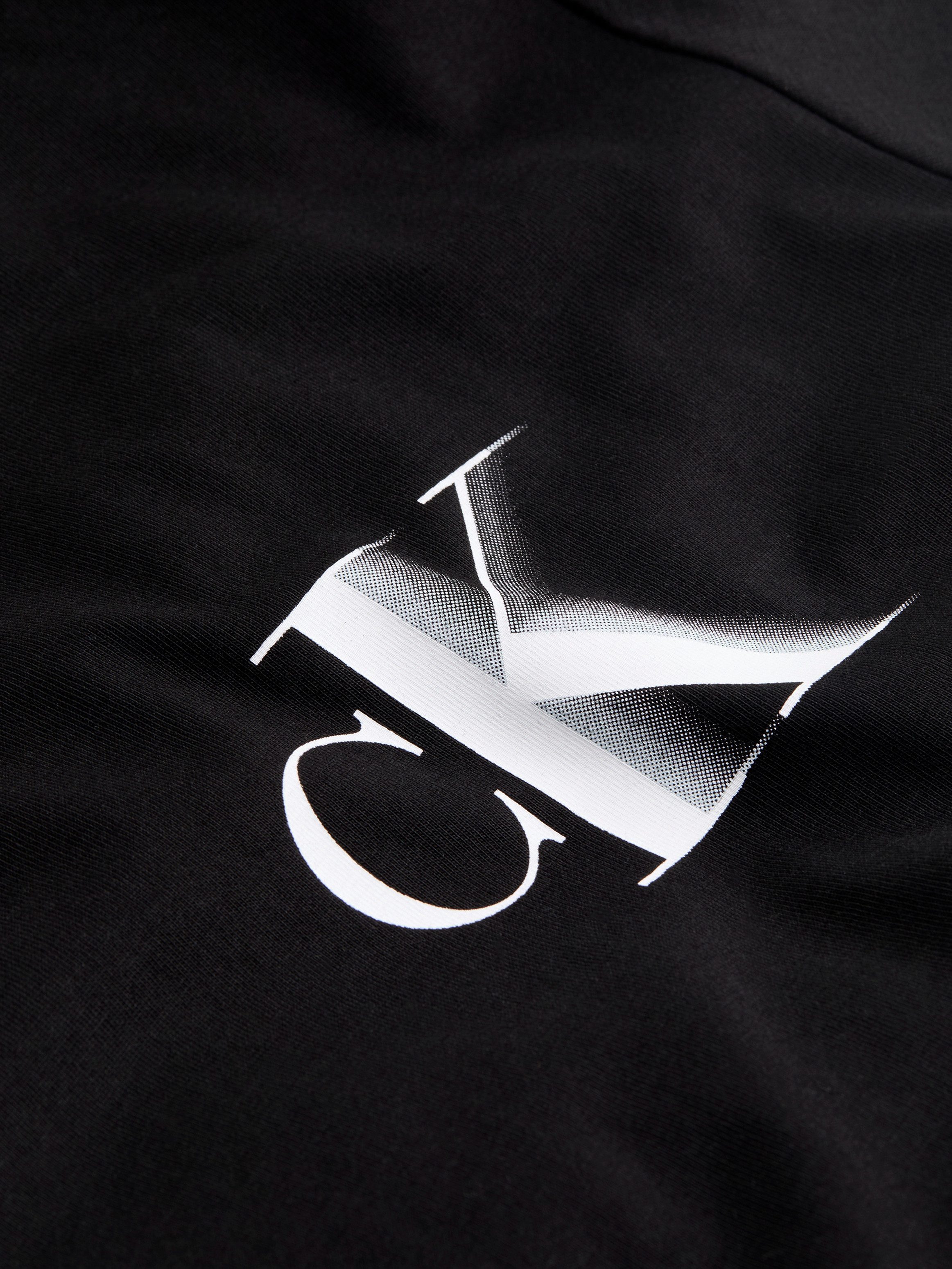 Calvin Klein T-shirt BOLD CK TEE met groot logo op de rug