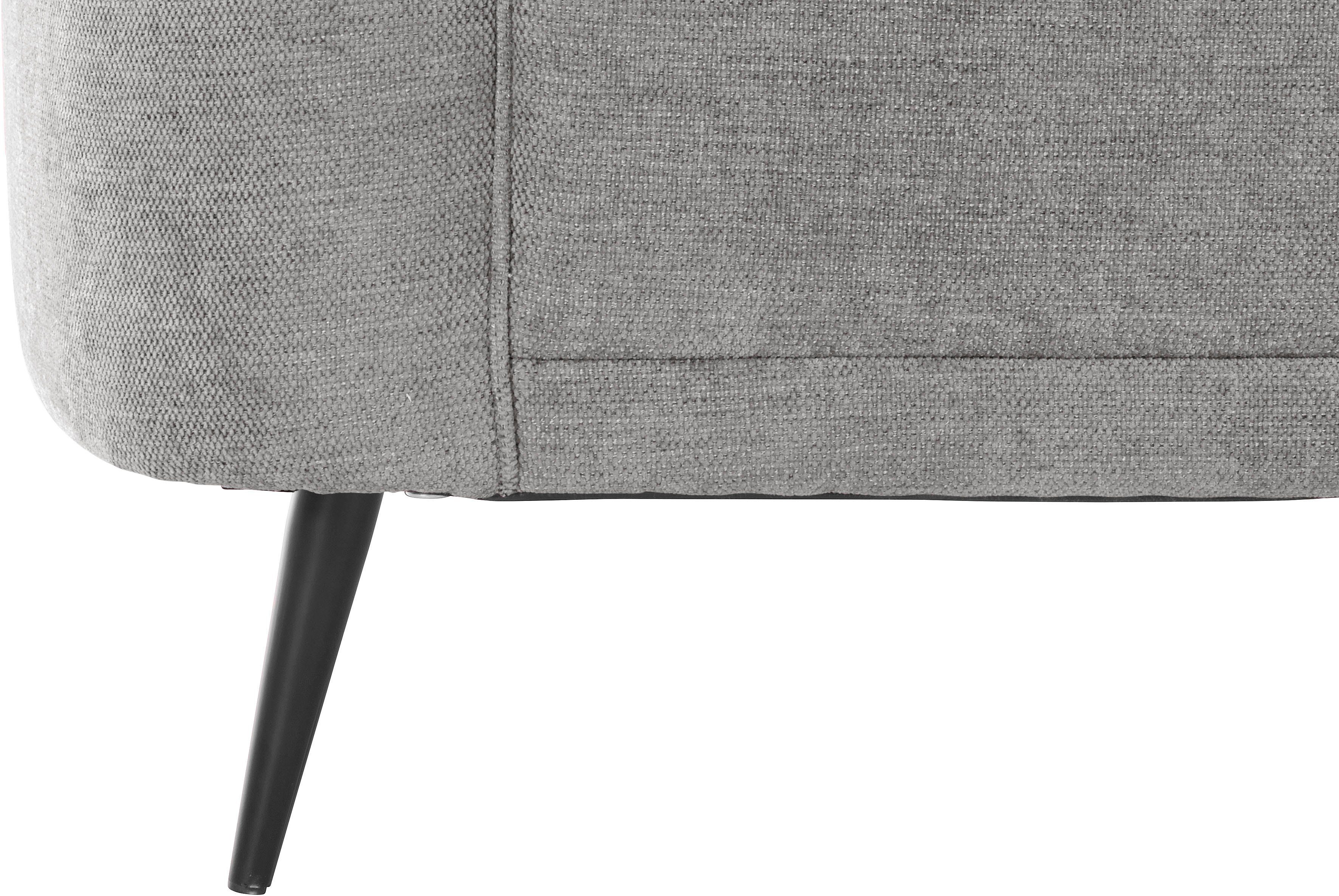 Leonique Fauteuil Ashly in 3 overtrekvarianten, bouclé, fluwelige look en zachte structuurstof.