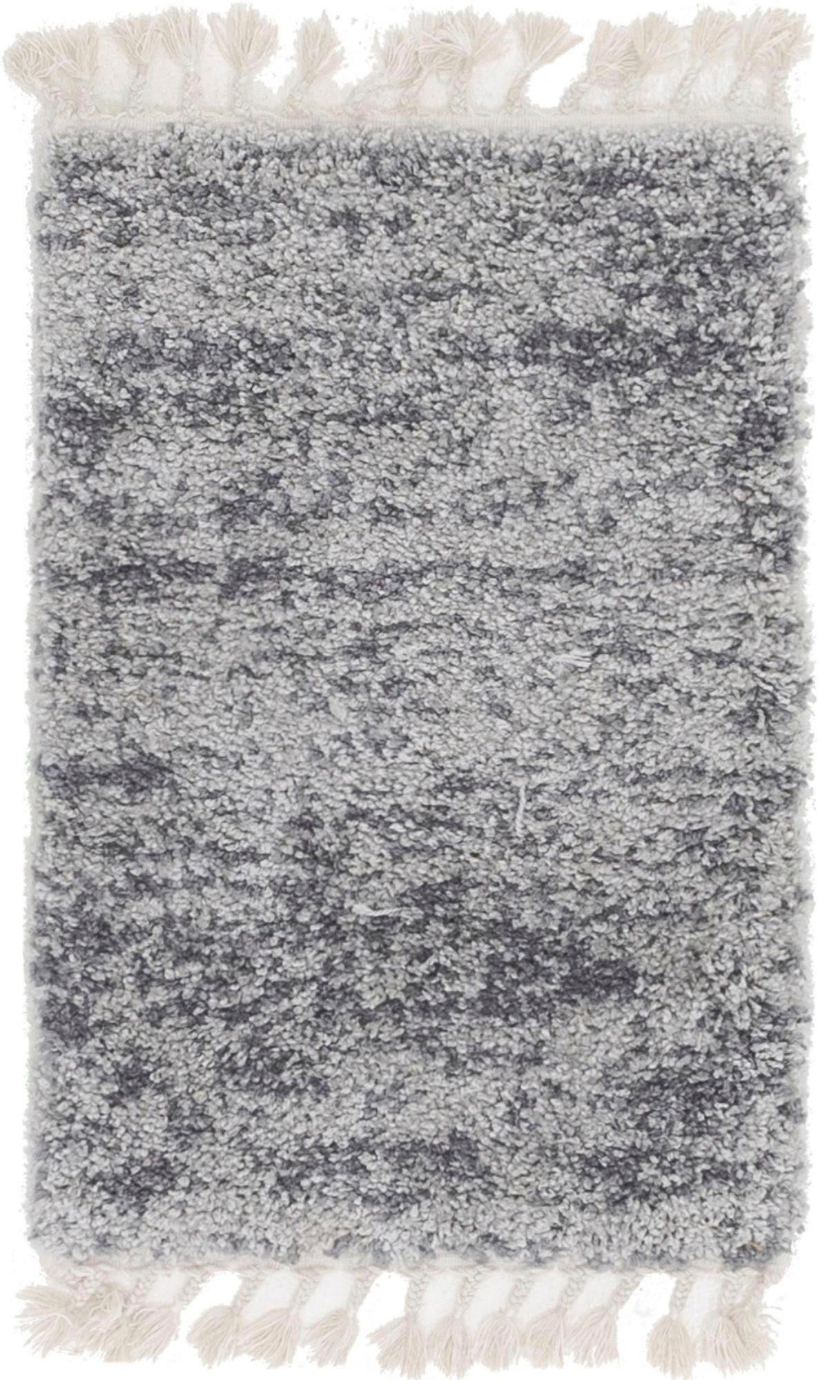 Myflair Möbel & Accessoires Hoogpolig vloerkleed Top shag voorraadopruiming geweven, gemêleerde look, zacht & behaaglijk, met franje