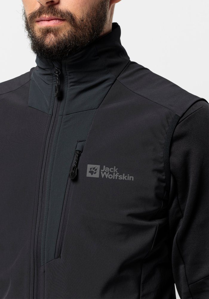 Jack Wolfskin Softshell-bodywarmer ALPSPITZE VEST M