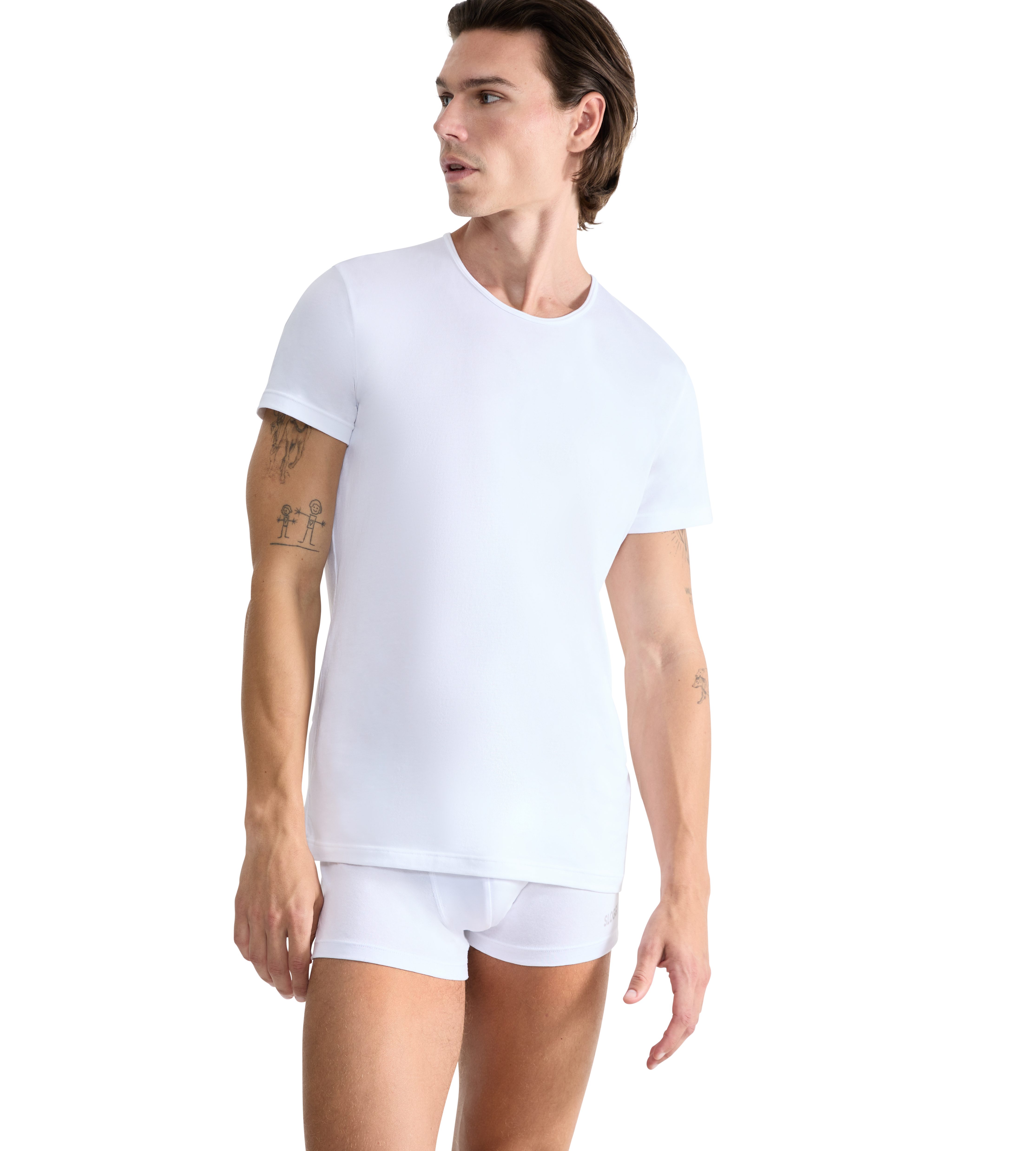 Sloggi Hemd Men 24/7 SH 03 O-Neck 2P (Set van 2)