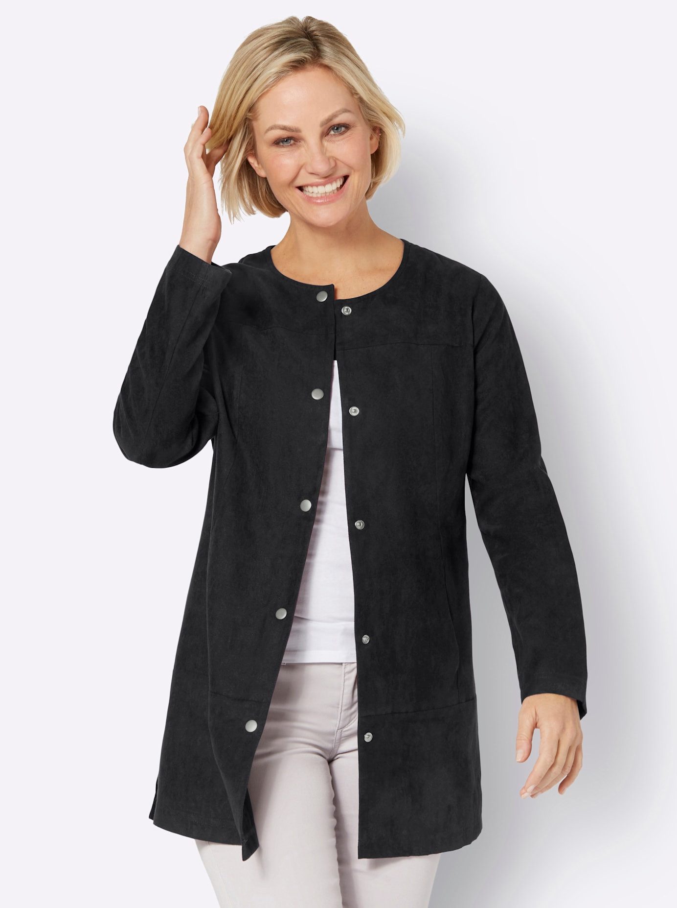 Classic Basics Lange blazer