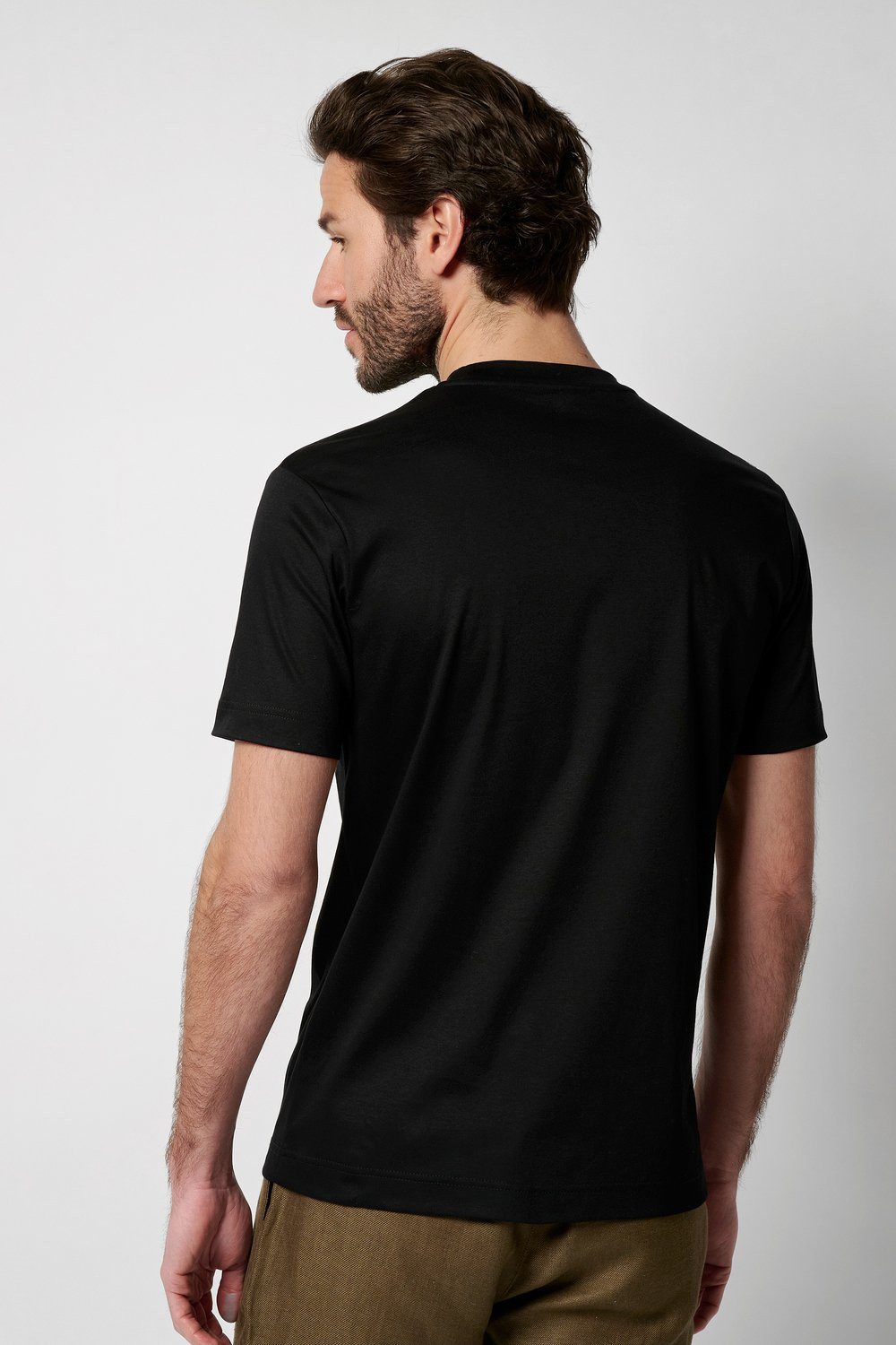Desoto T-shirt Jersey T-Shirt Ronde hals half lange mouw