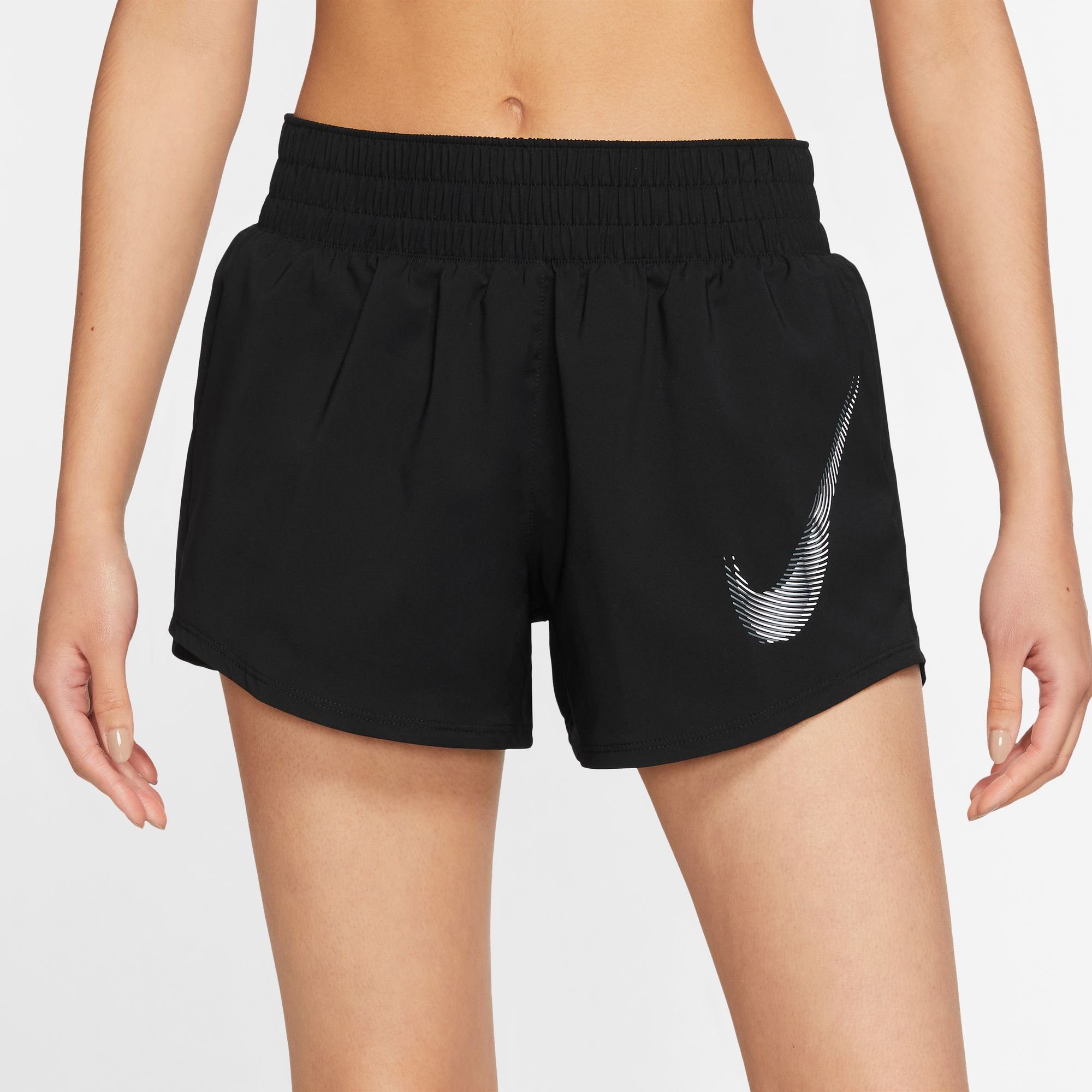 NU 20% KORTING: Nike Runningshort DRI-FIT ONE SWOOSH WOMEN'S MID-RISE RUNNING SHORTS