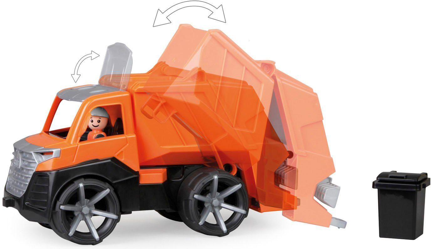 Lena® Speelgoed-vuilniswagen TRUXX² inclusief speelfiguur, made in europe