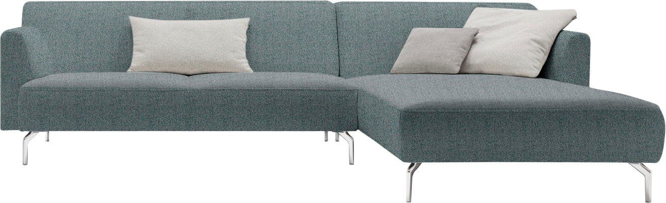 Hülsta Sofa Hoekbank Hs.446 in een minimalistische, gewichtloze look, breedte 317 cm