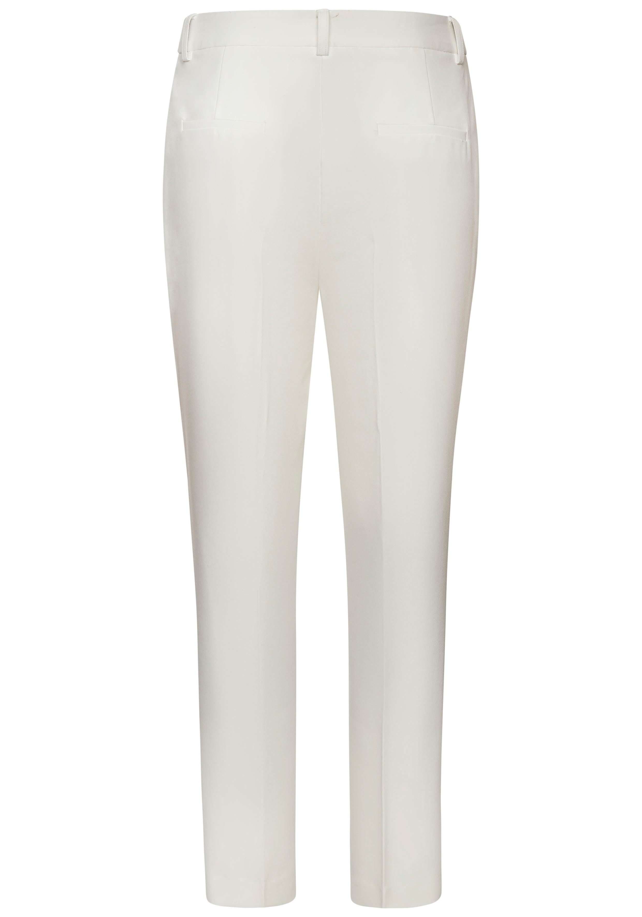 Lascana Pantalon met knopen aan de broekzoom figuurvormend pantalon business-look
