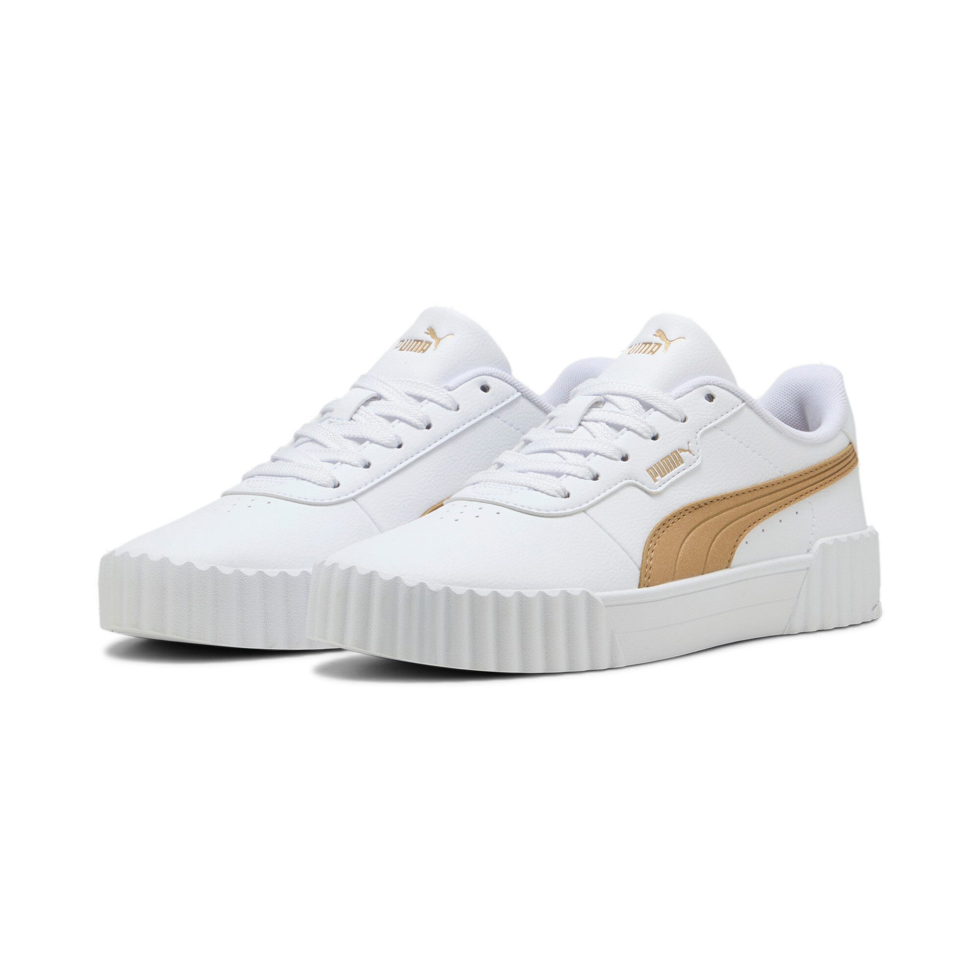 PUMA Sneakers CARINA 3.0 AQUA METALLICS dames schoenen maat 41 wit