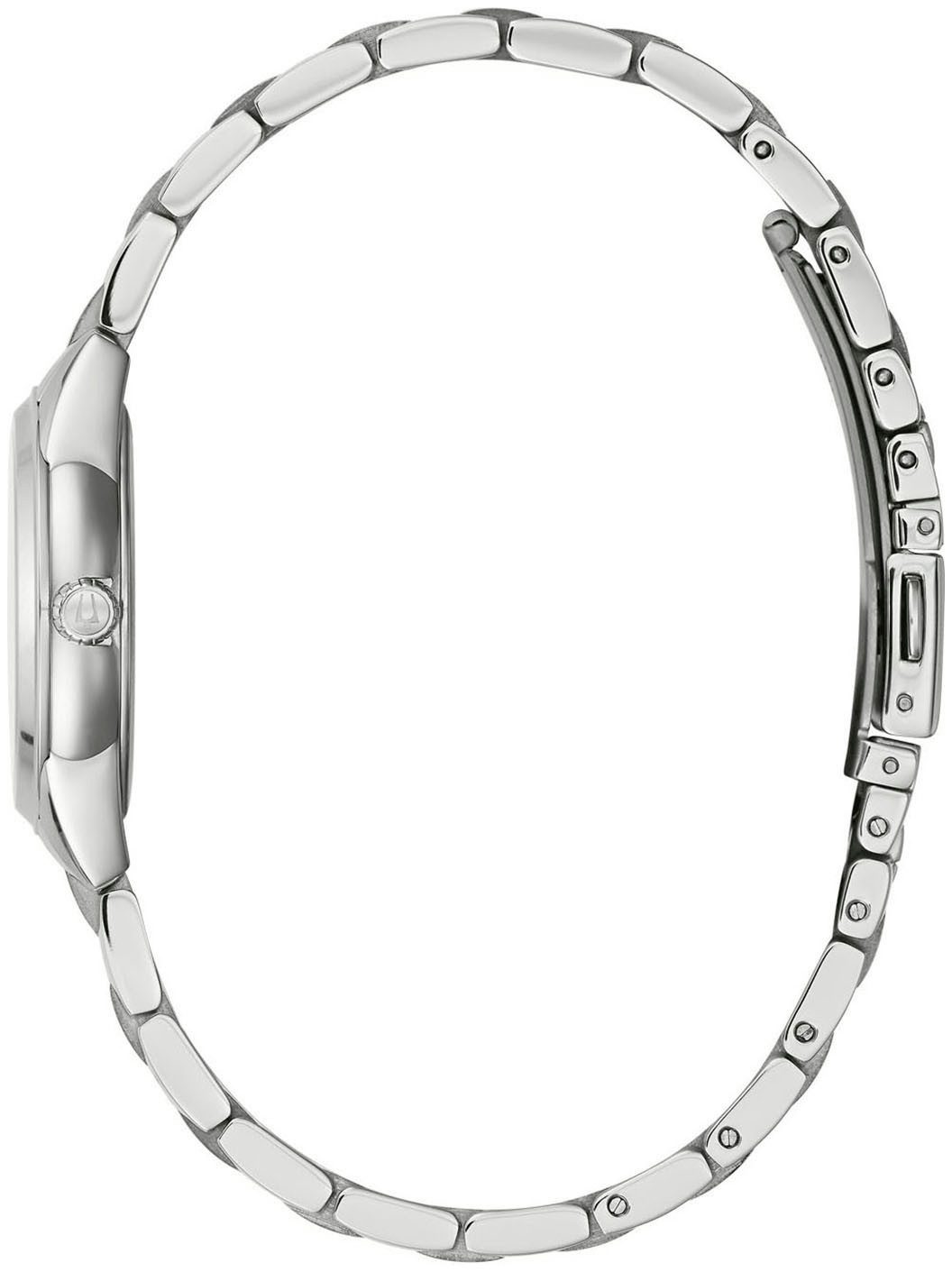 Bulova Kwartshorloge Horloge, dameshorloge, stalen band, analoog