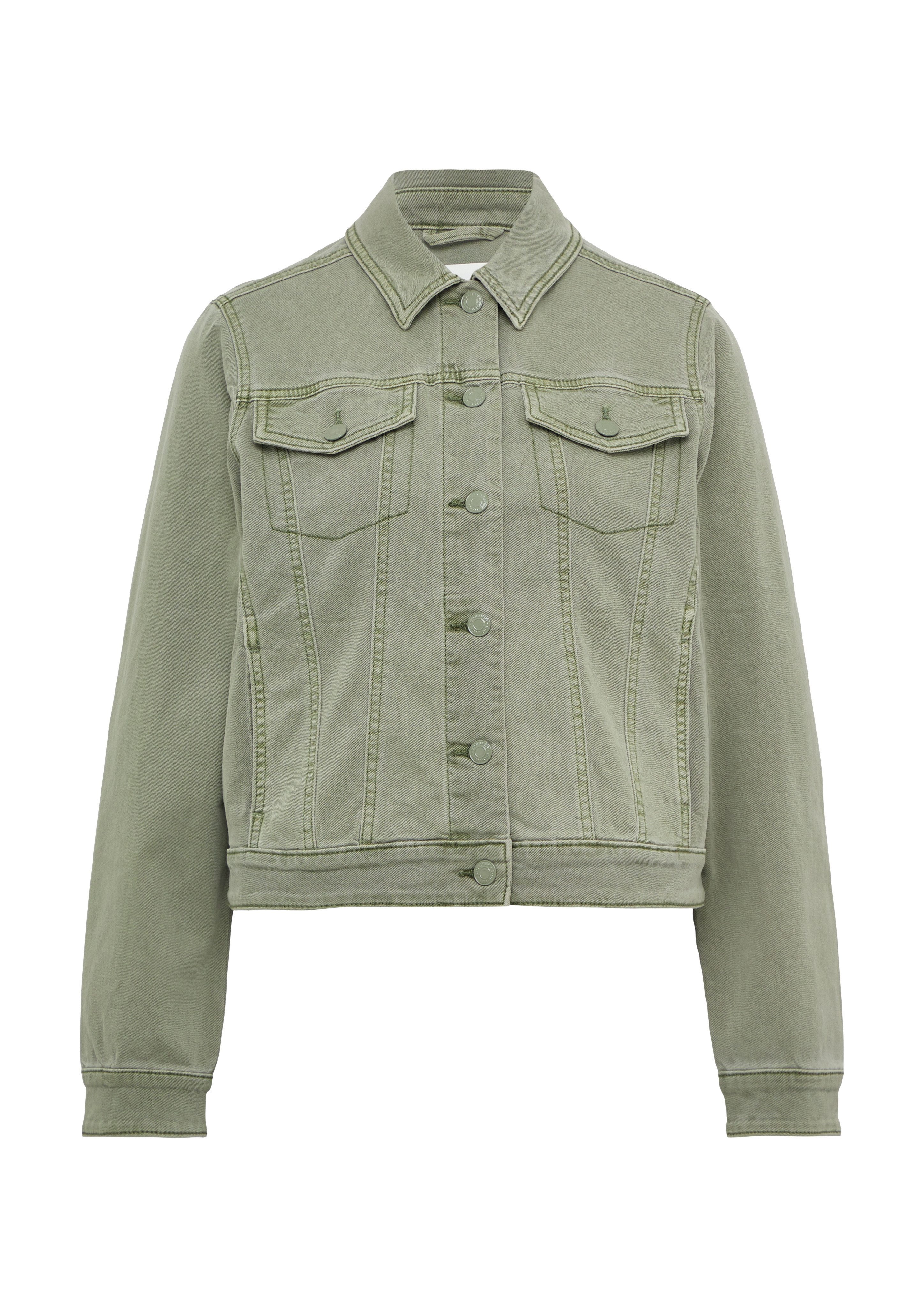 s.Oliver Jeansjack met zakken