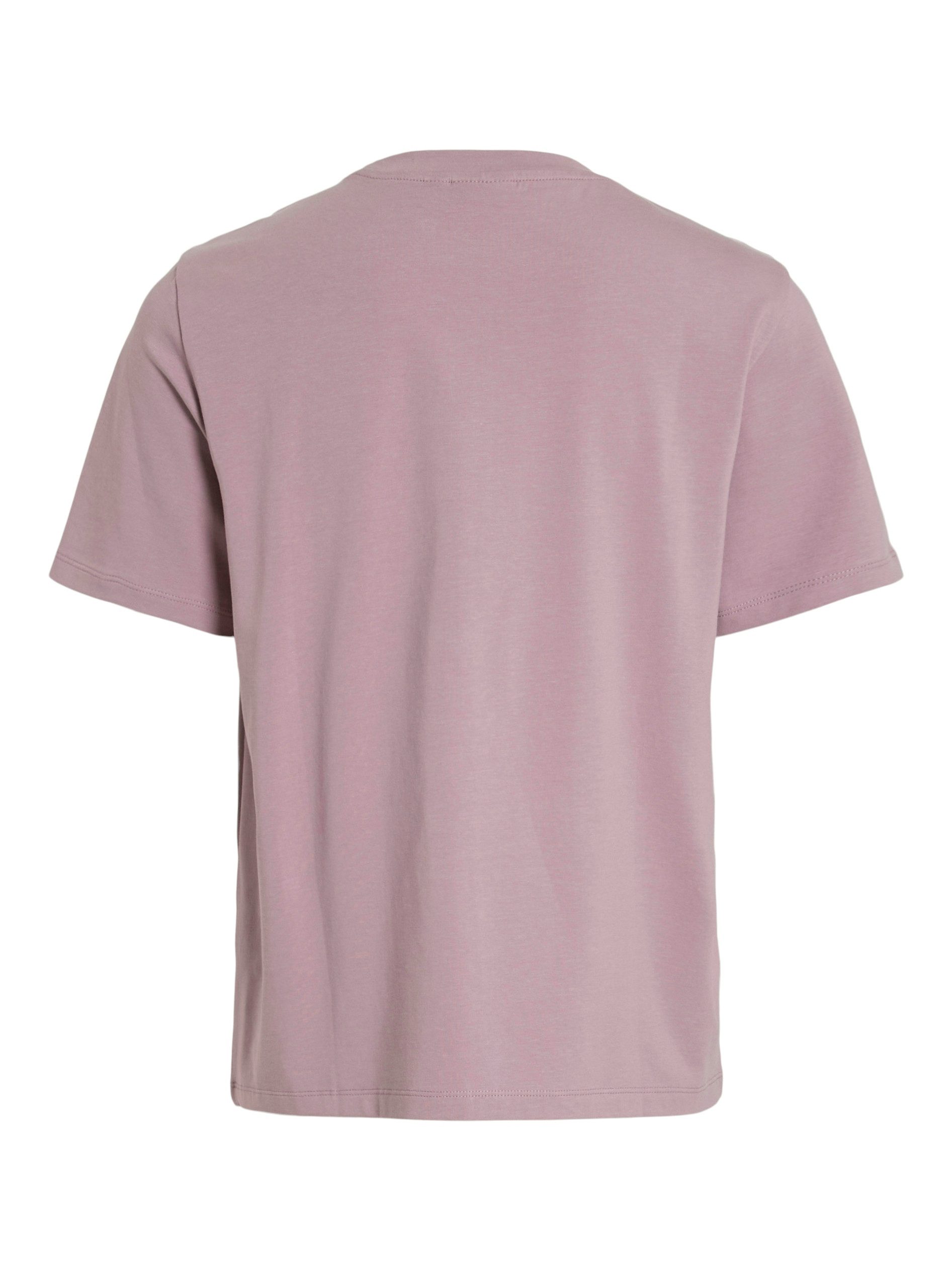 Vila Shirt met korte mouwen VINORA S/S T-SHIRT - NOOS