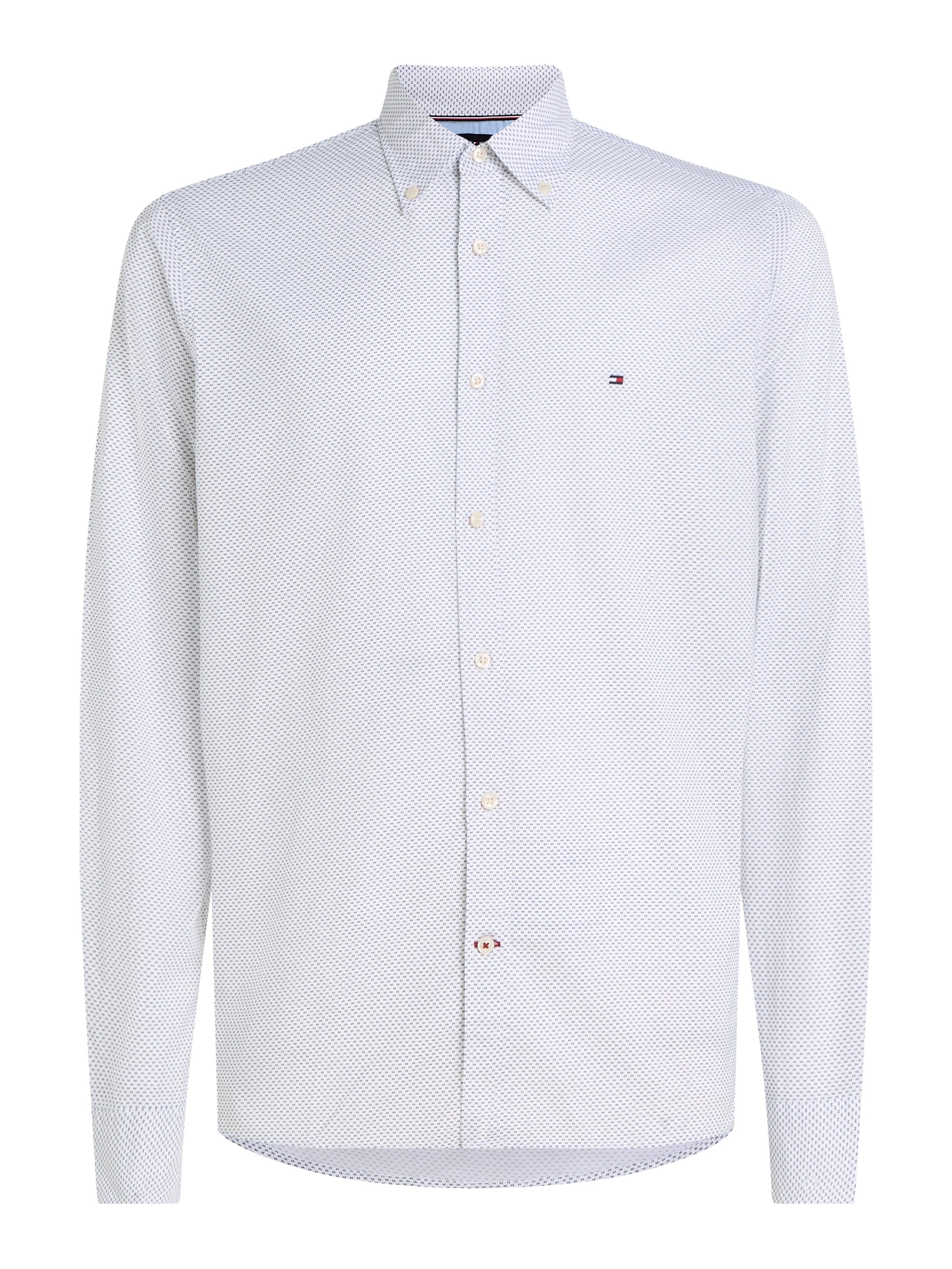 Tommy Hilfiger Overhemd met lange mouwen FLEX MINI PRINT SF SHIRT