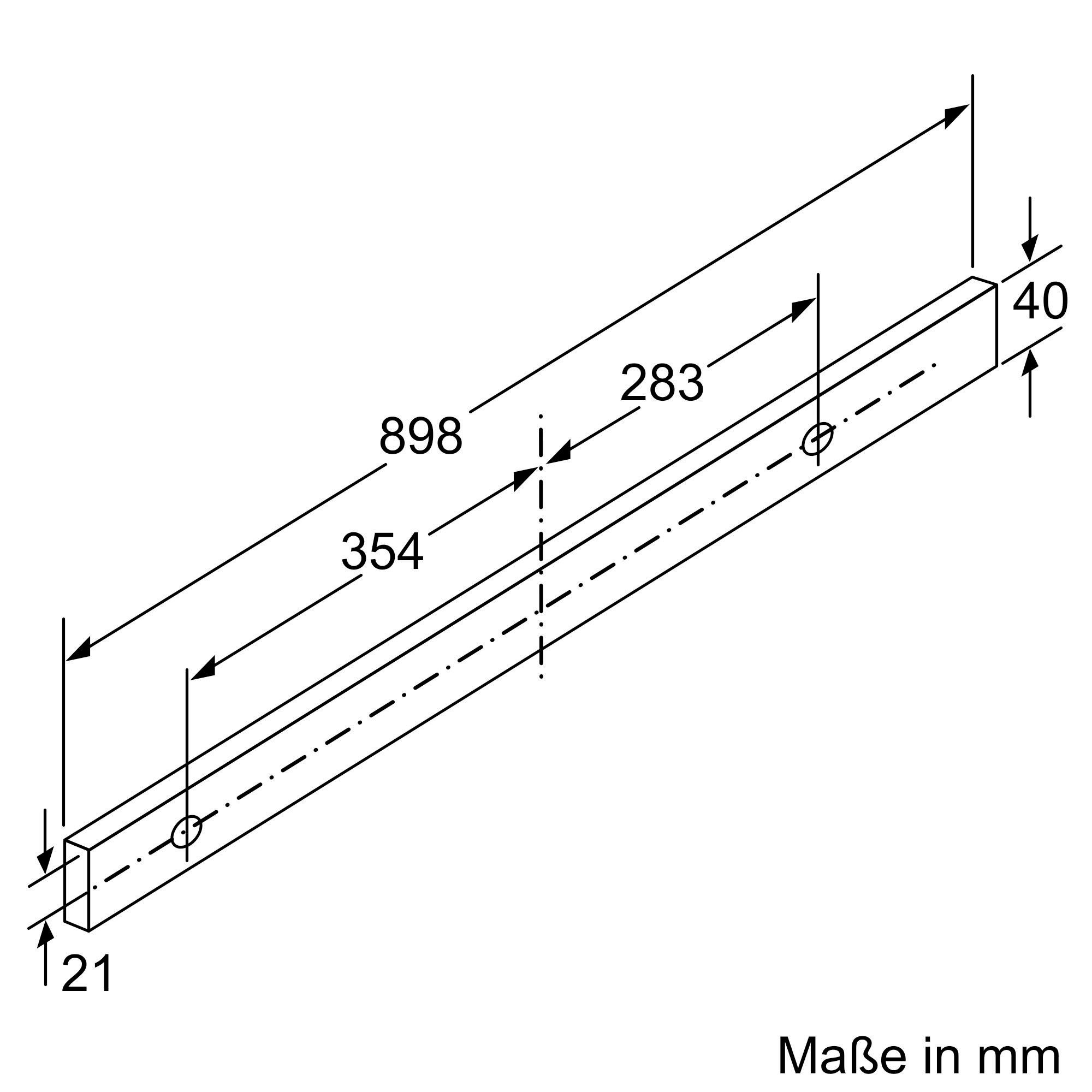SIEMENS Vlakscherm-afzuigkap LI94LB530