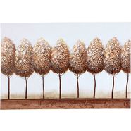 home affaire artprint op linnen trees motief bomen, 120x80 cm, woonkamer