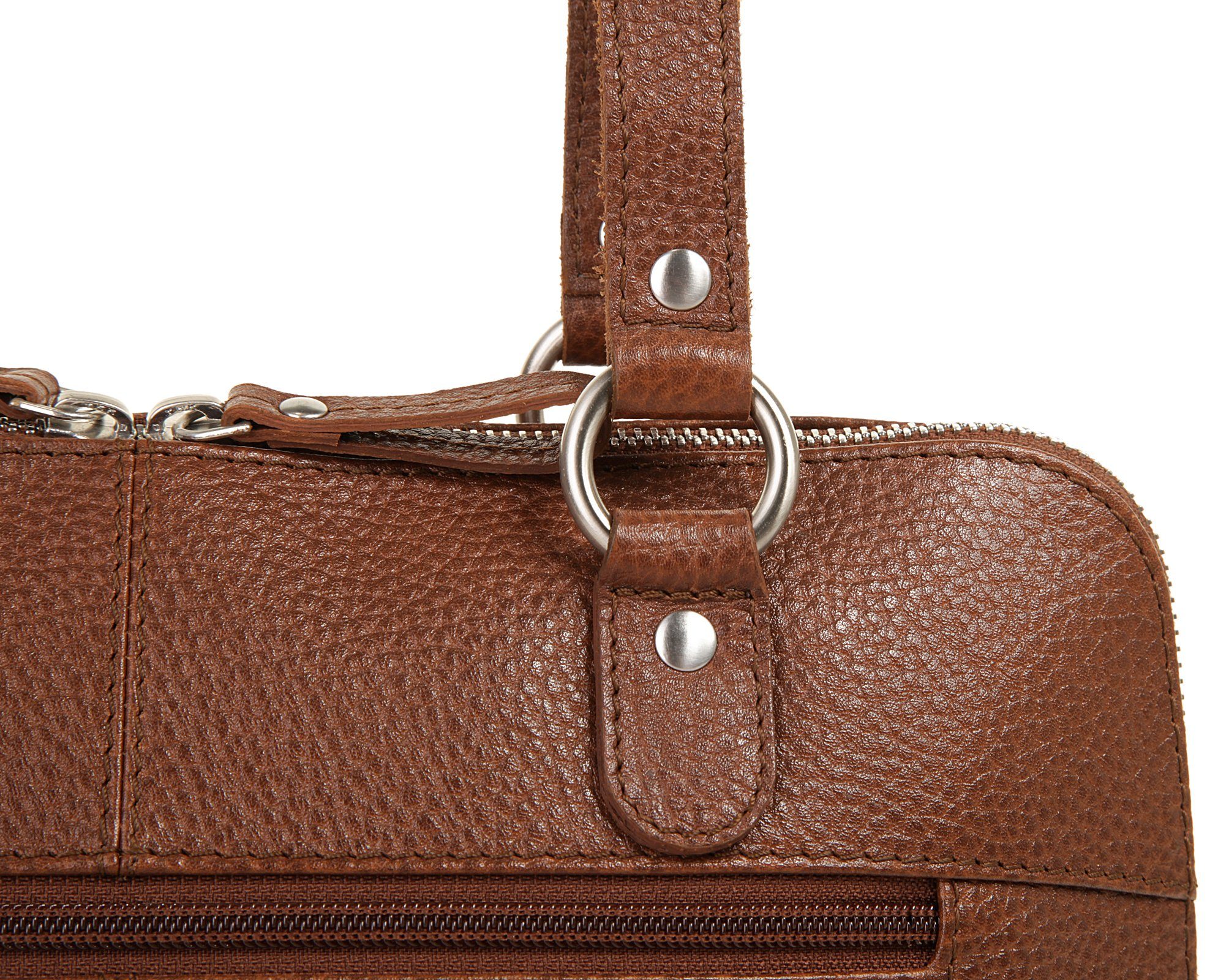 Betty Barclay Schoudertas echt leder