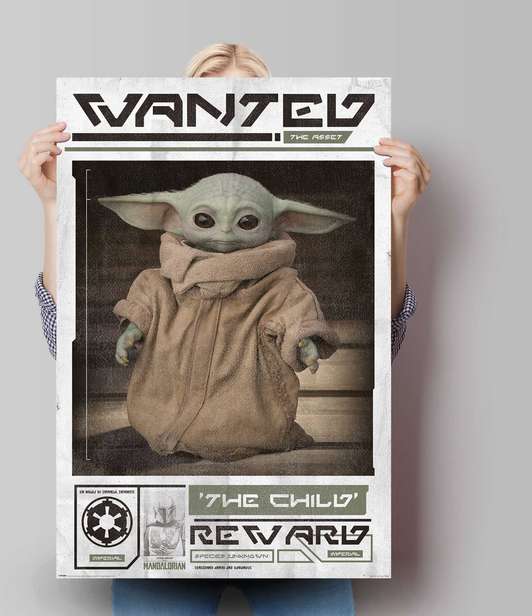 Reinders! Poster Mandalorian baby Yoda The Child