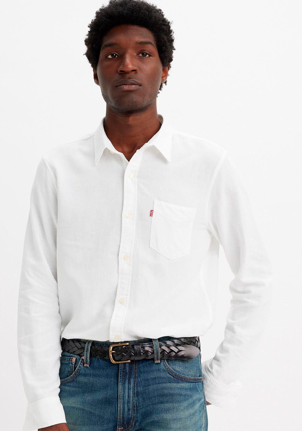 Levi's Jeans overhemd SUNSET 1 POCKET STANDARD