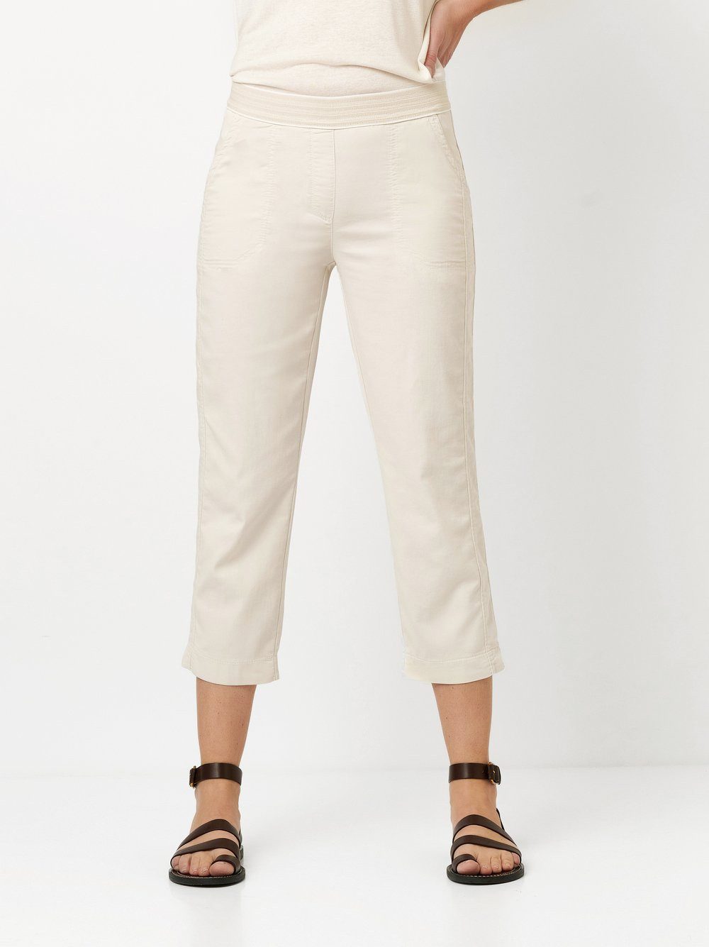 TONI 3/4 broek SUE met gestreepte band