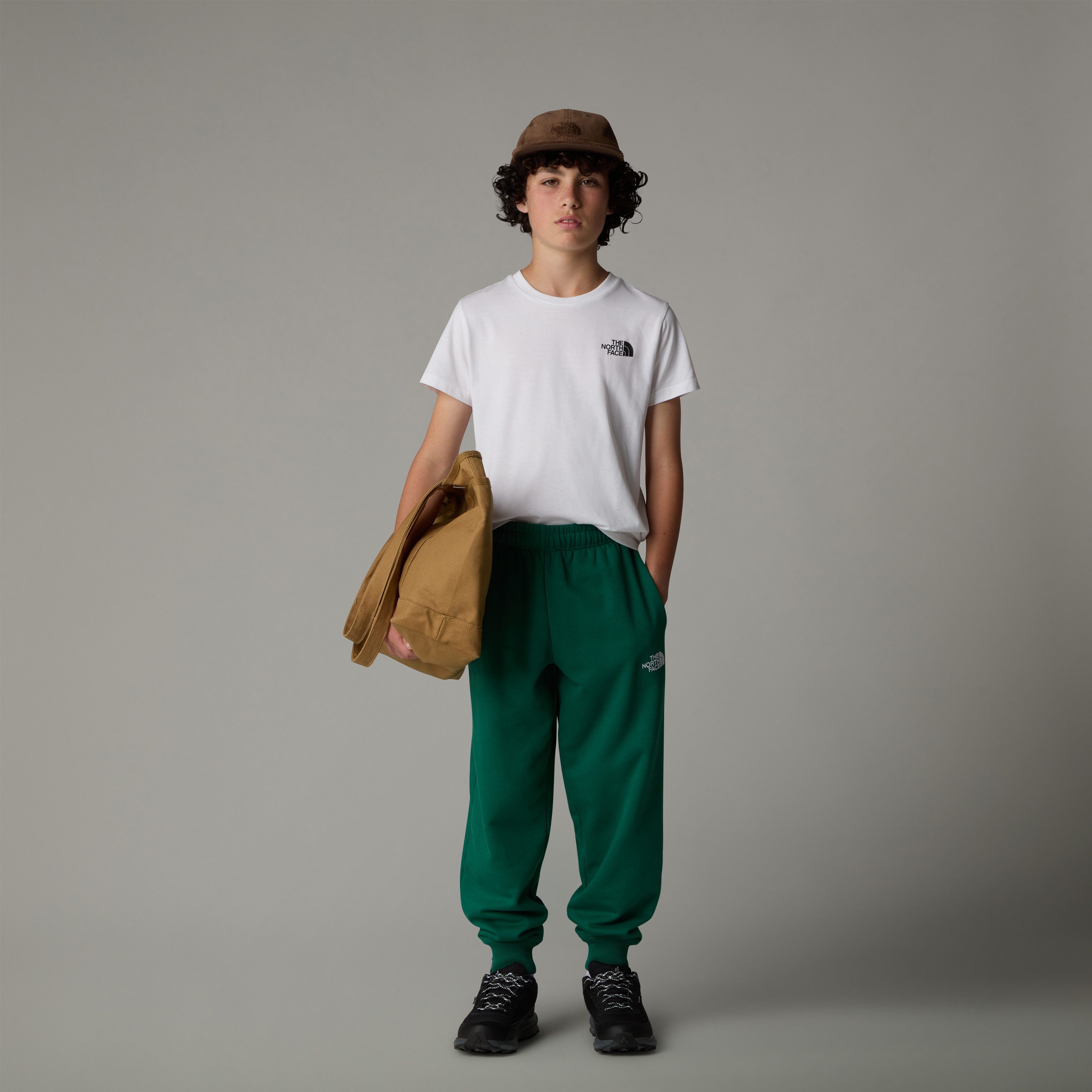 The North Face T-shirt TEEN S/S SIMPLE DOME TEE voor kinderen en jongeren (1-delig)