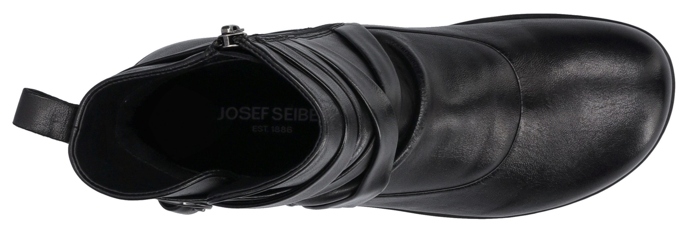 Josef Seibel Laarsjes Charlotte 11 Boots, winterboots, laarzen met modieuze plooien