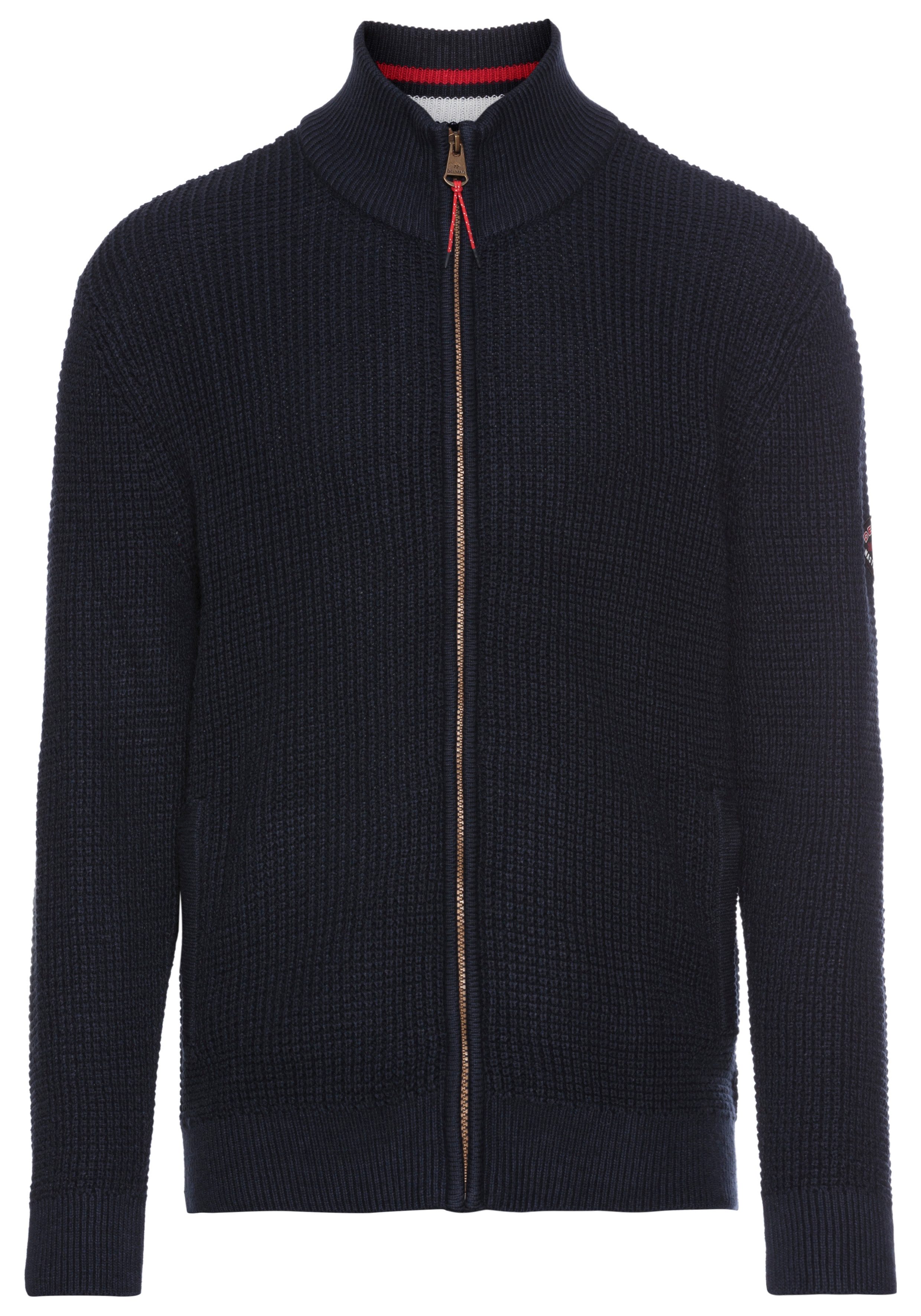 DELMAO Vest Tot maat 3XL met honingraatstructuur - nieuwe collectie
