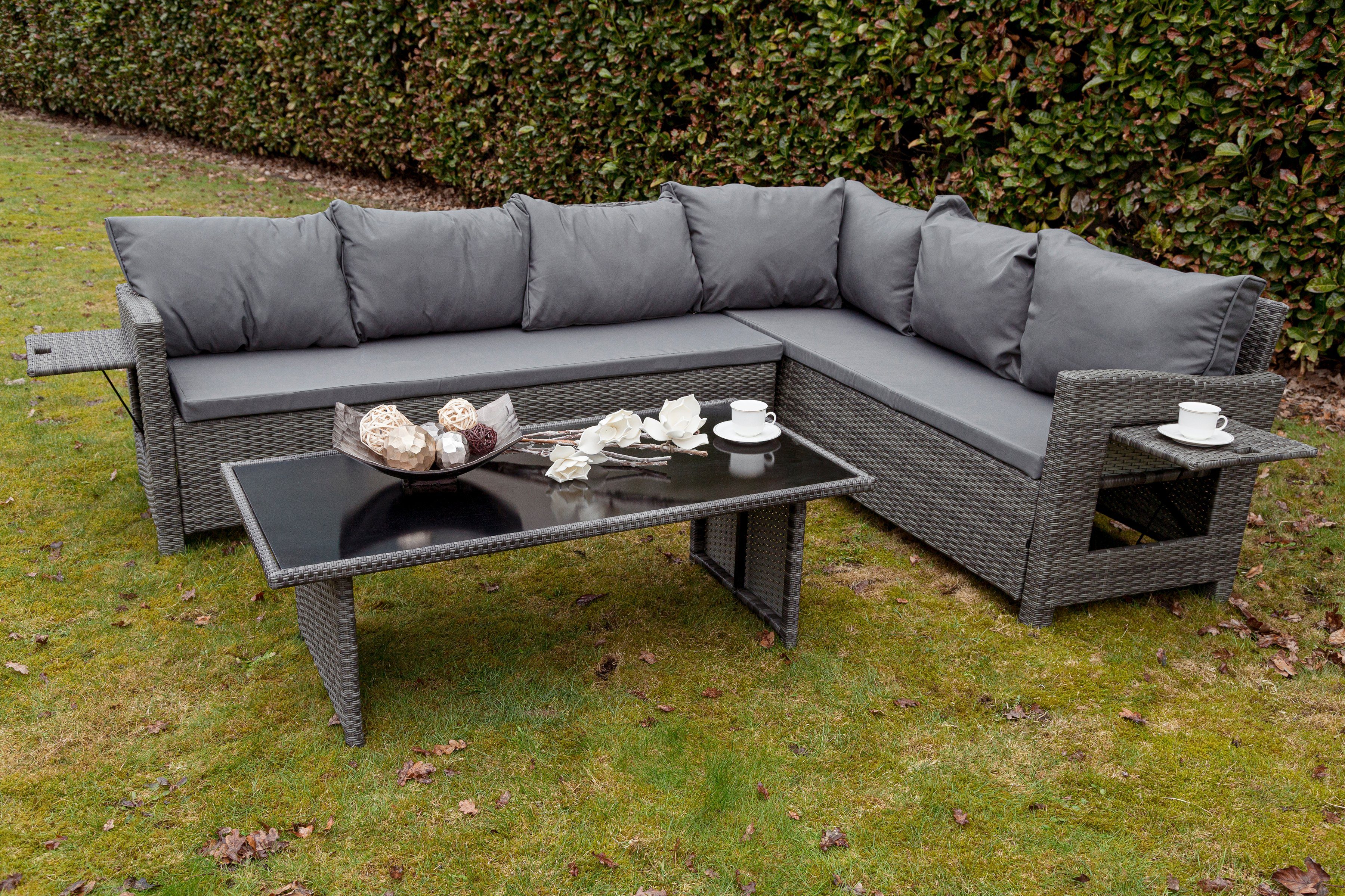 my Flair Tuinset 2 banken, 1 tafel (3-delig)
