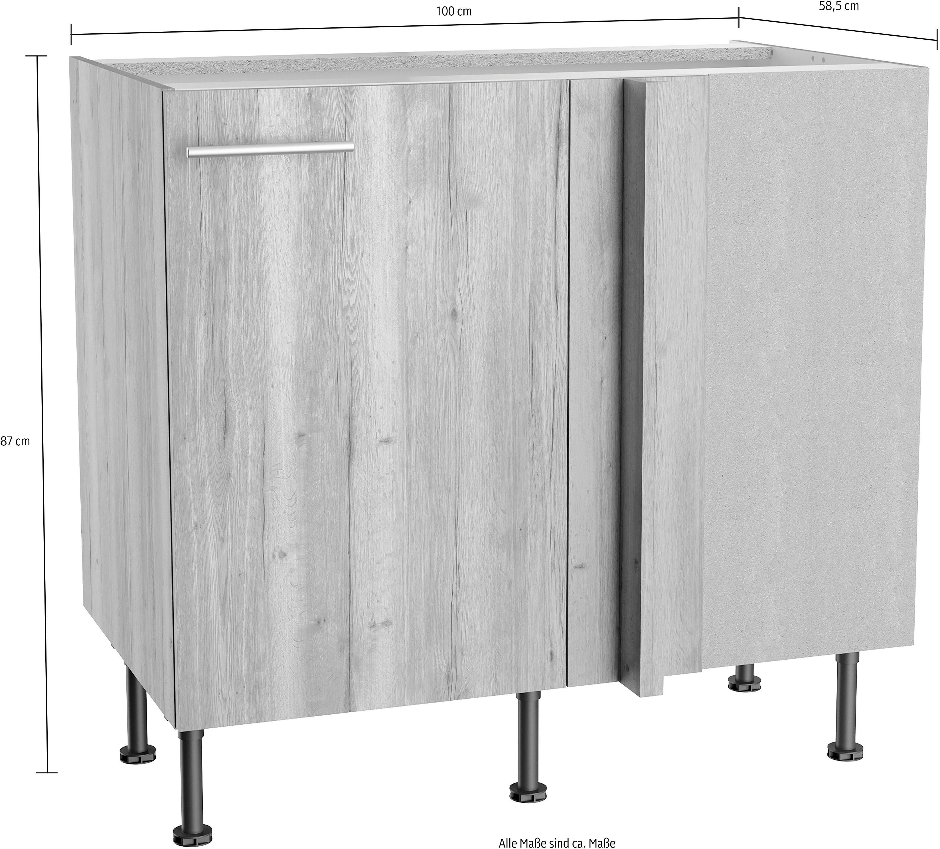 OPTIFIT Hoekonderkast Klara Breedte 100 x 65 cm