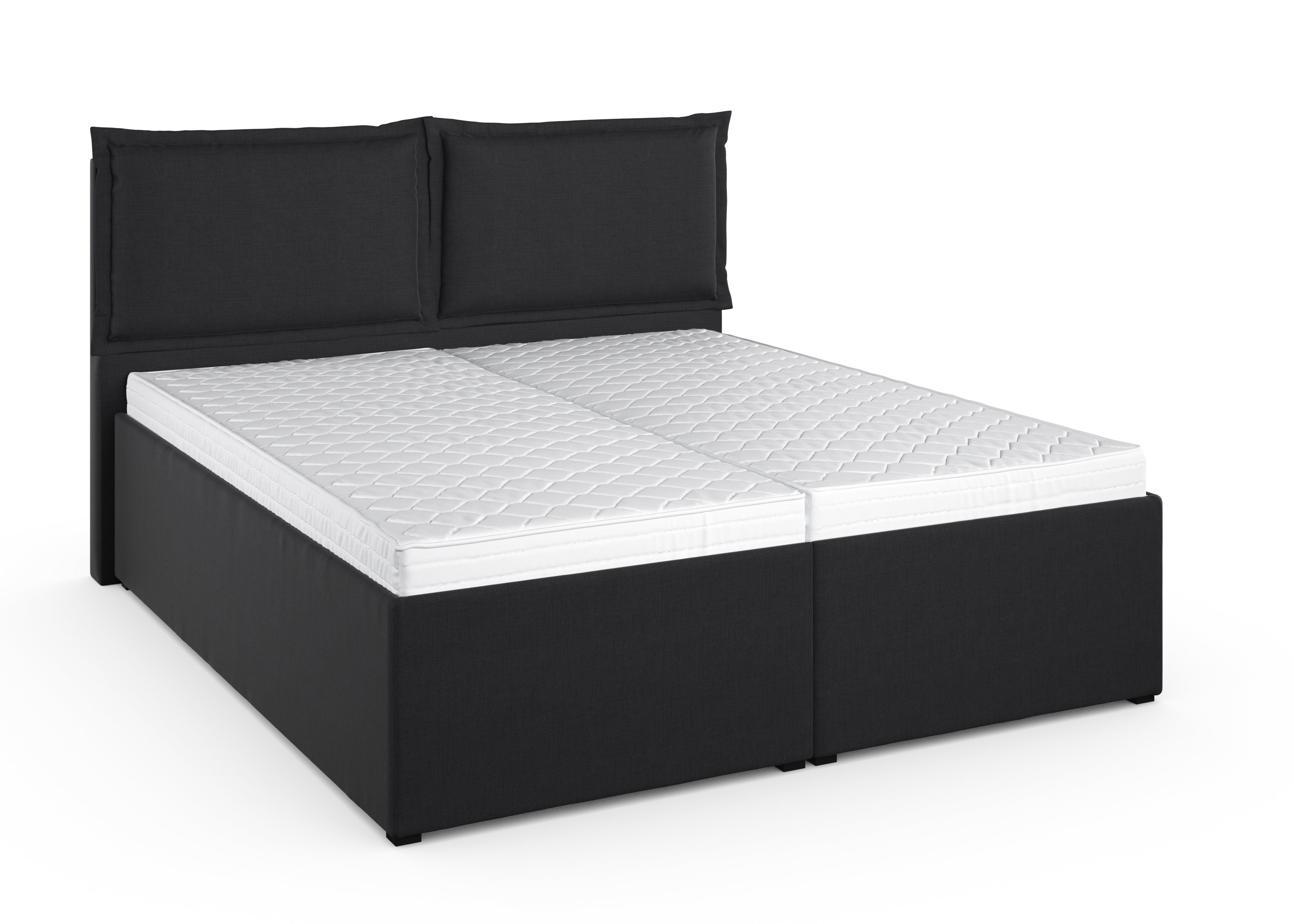 Maintal Gestoffeerd bed Lyara naar keuze zonder matras of kies uit 3 matrassoorten