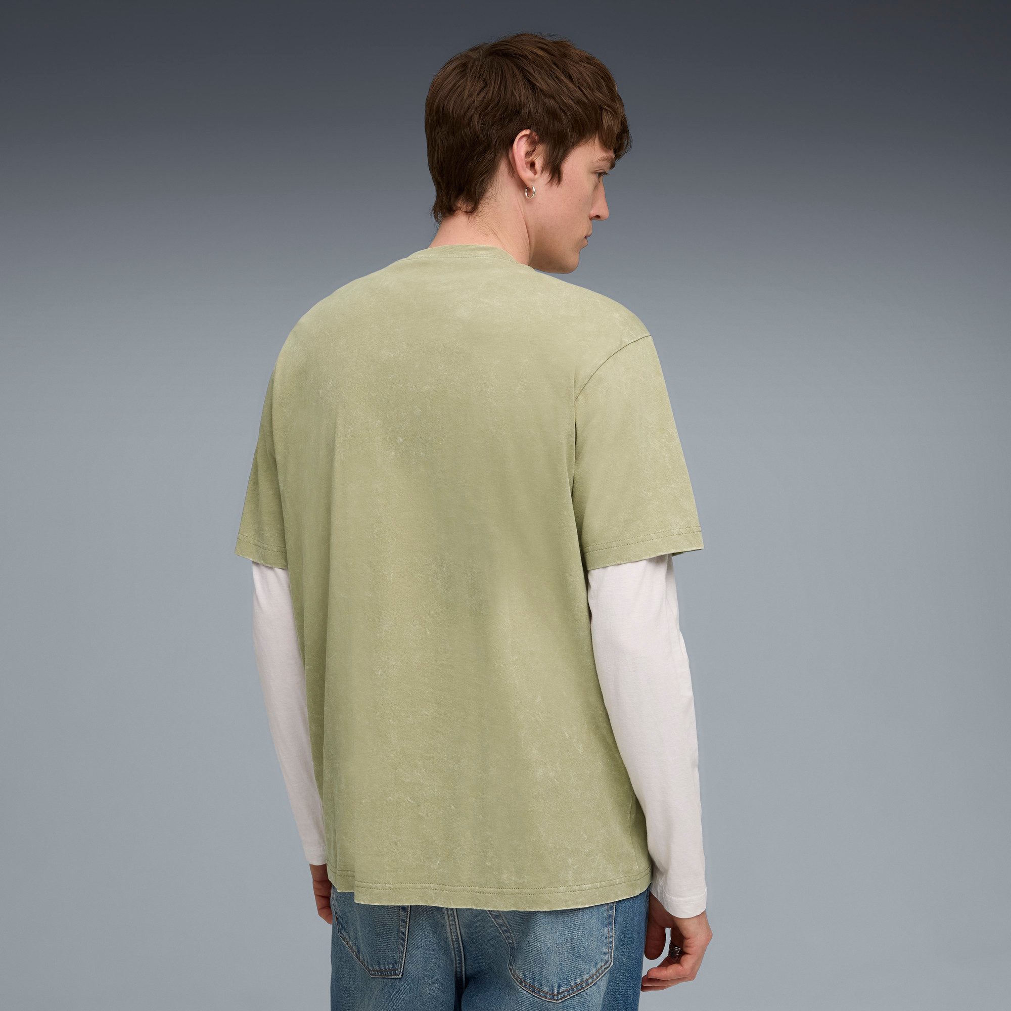 PUMA T-shirt ESS ELEVATED RELAXED WASH TEE