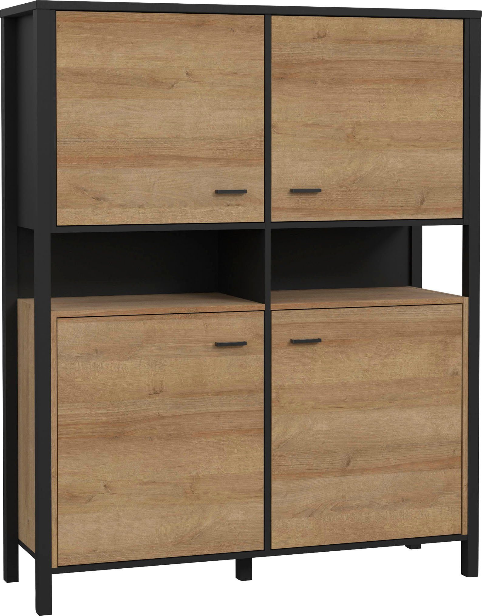 FORTE Highboard High Rock Breedte ca. 121 cm