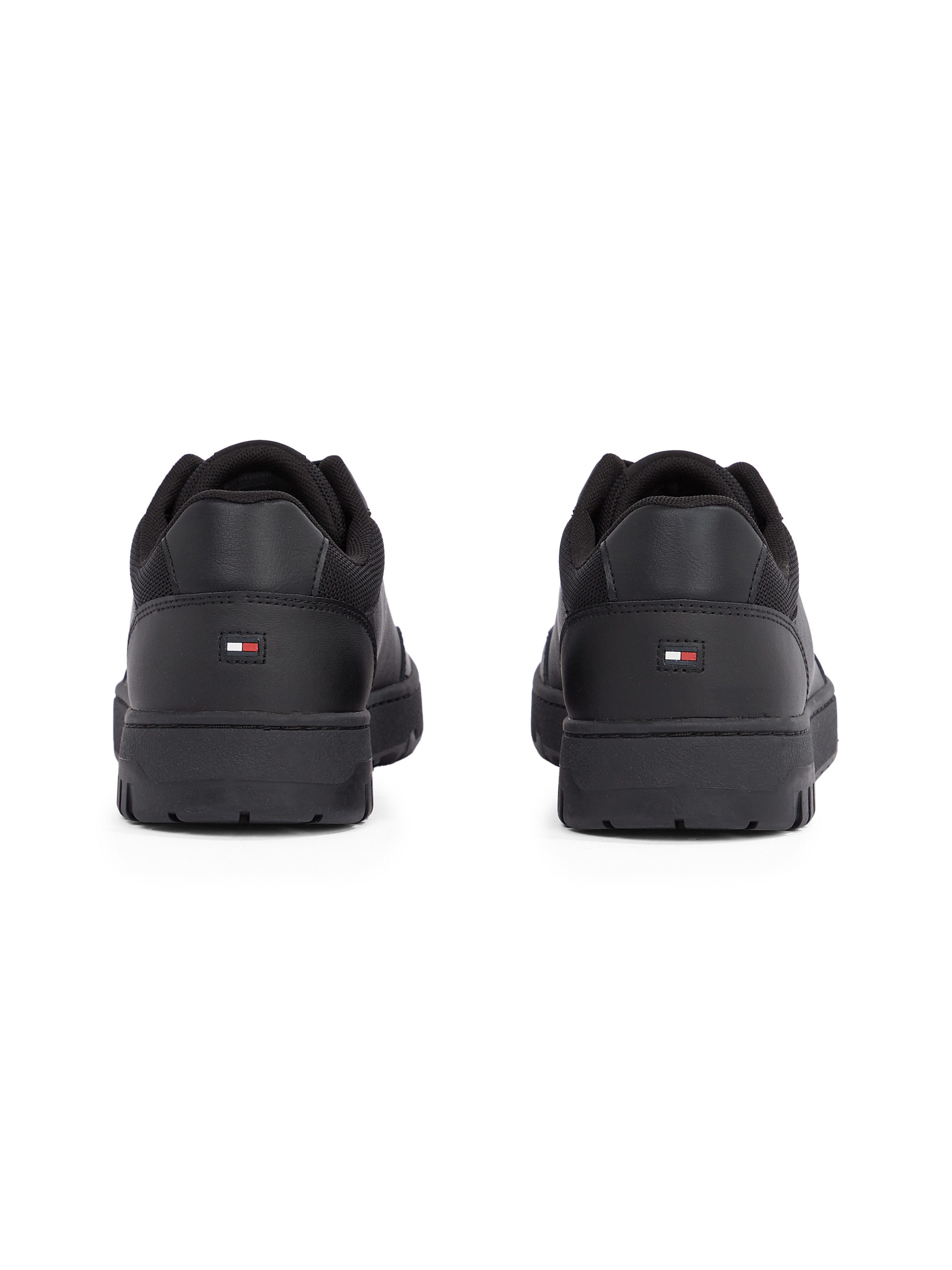 Tommy Hilfiger Plateausneakers TH BASKET CORE LITE LTH , vrijetijdsschoen, veterschoen, lage schoen met gevoerde schacht
