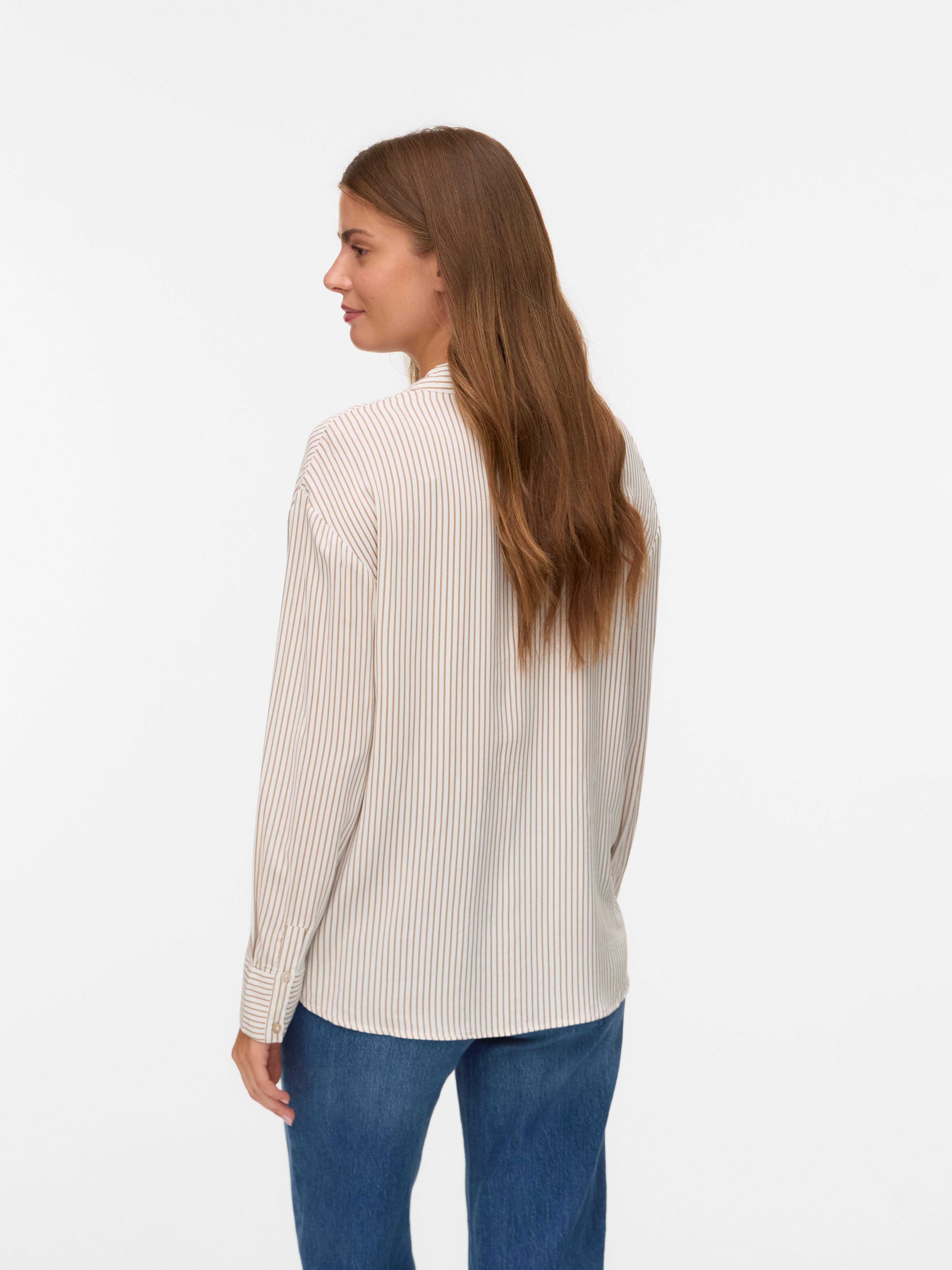 Vero Moda Blouse met lange mouwen VMALICE LS SHIRT WVN GA NOOS