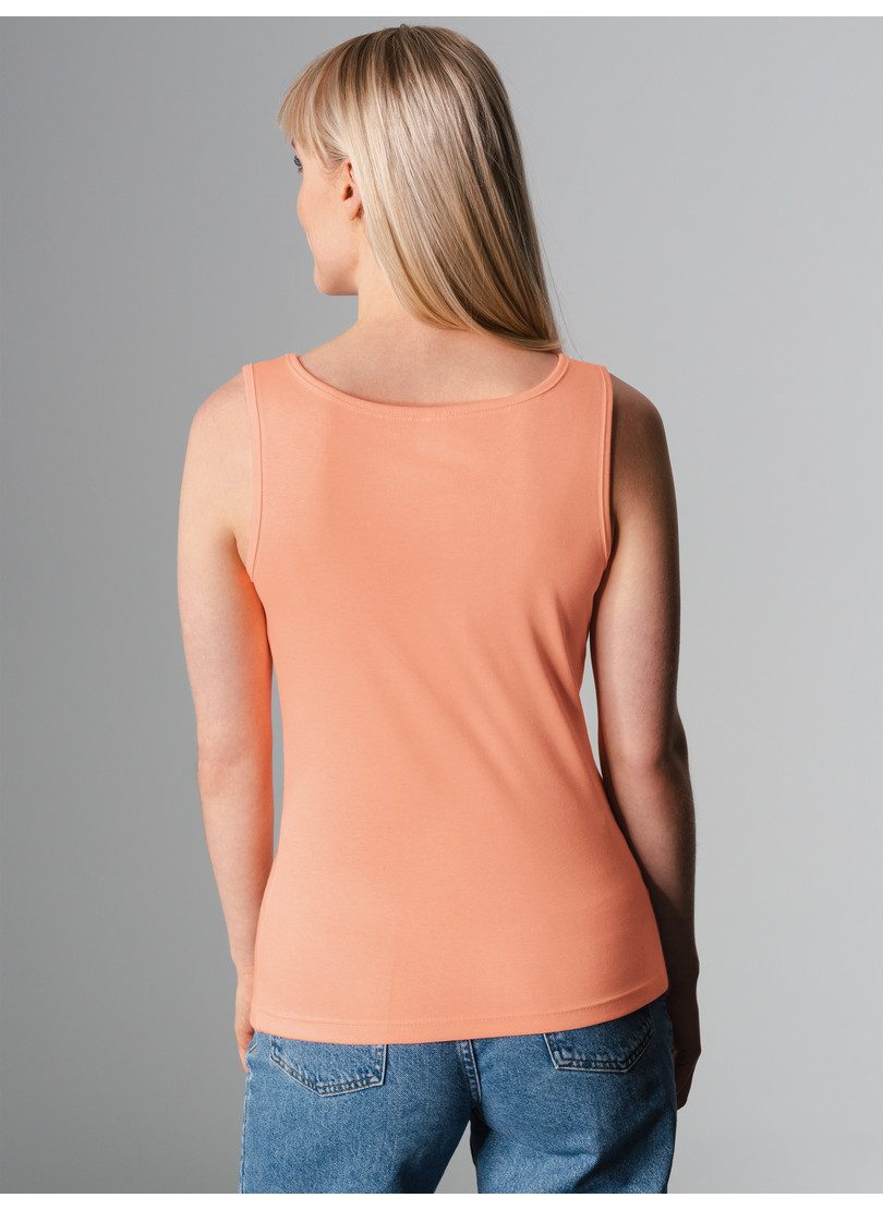 Trigema Tanktop TRIGEMA hemdshirt met kristallen (1-delig)