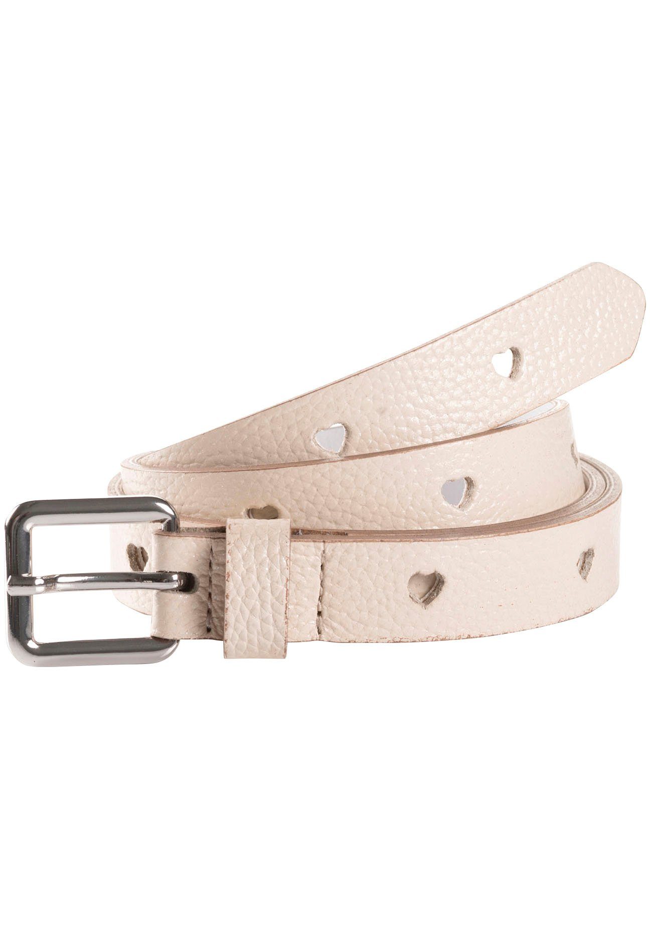 Tom Tailor Leren riem TTPEACH 2 cm brede kinderriem, meisjes