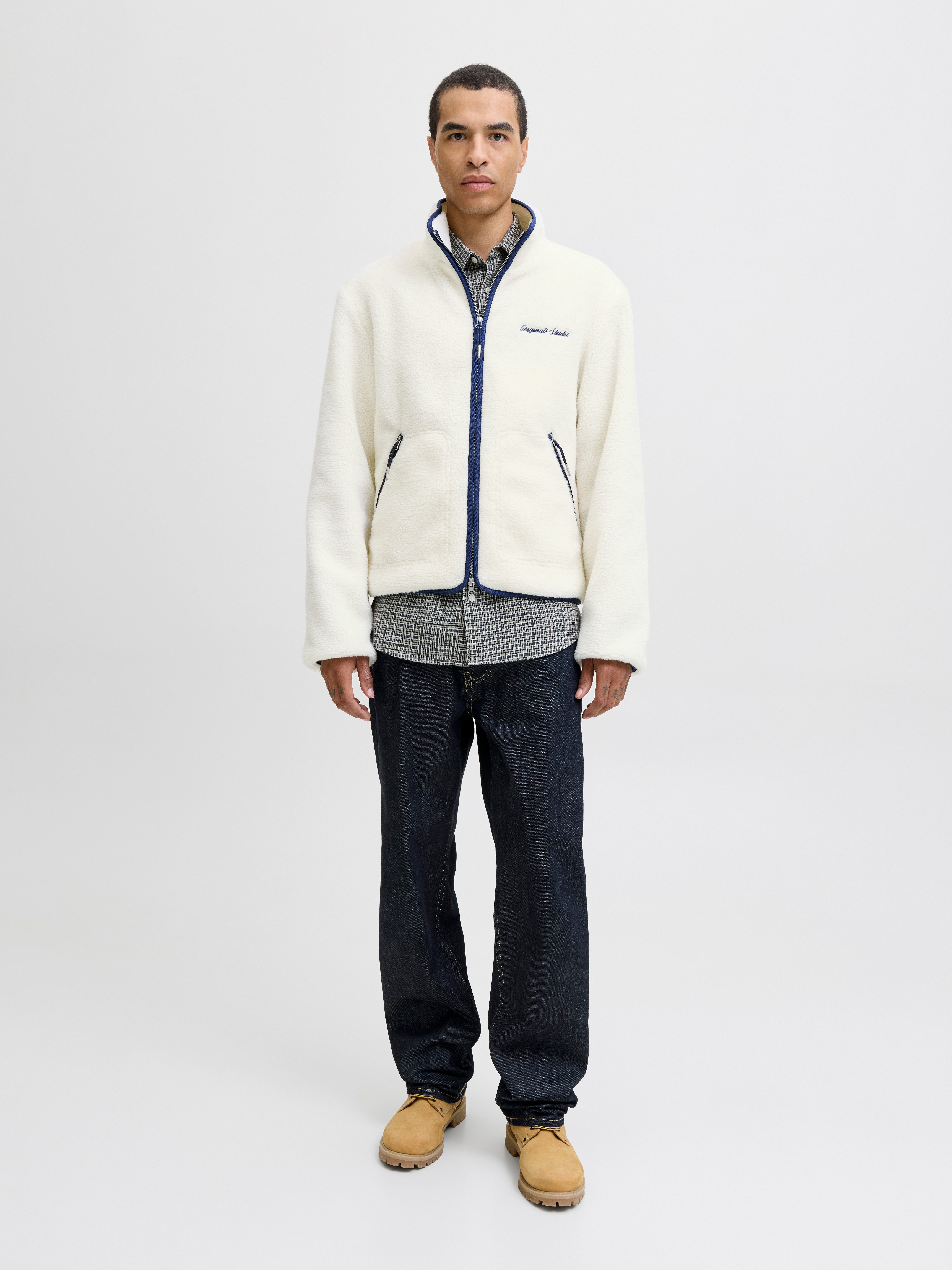 Jack & Jones Kort jack JORNORREBRO TEDDY JACKET SN